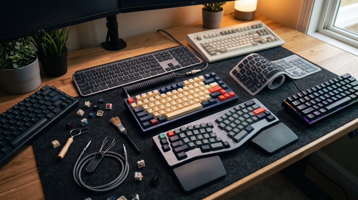 12 types of keyboards