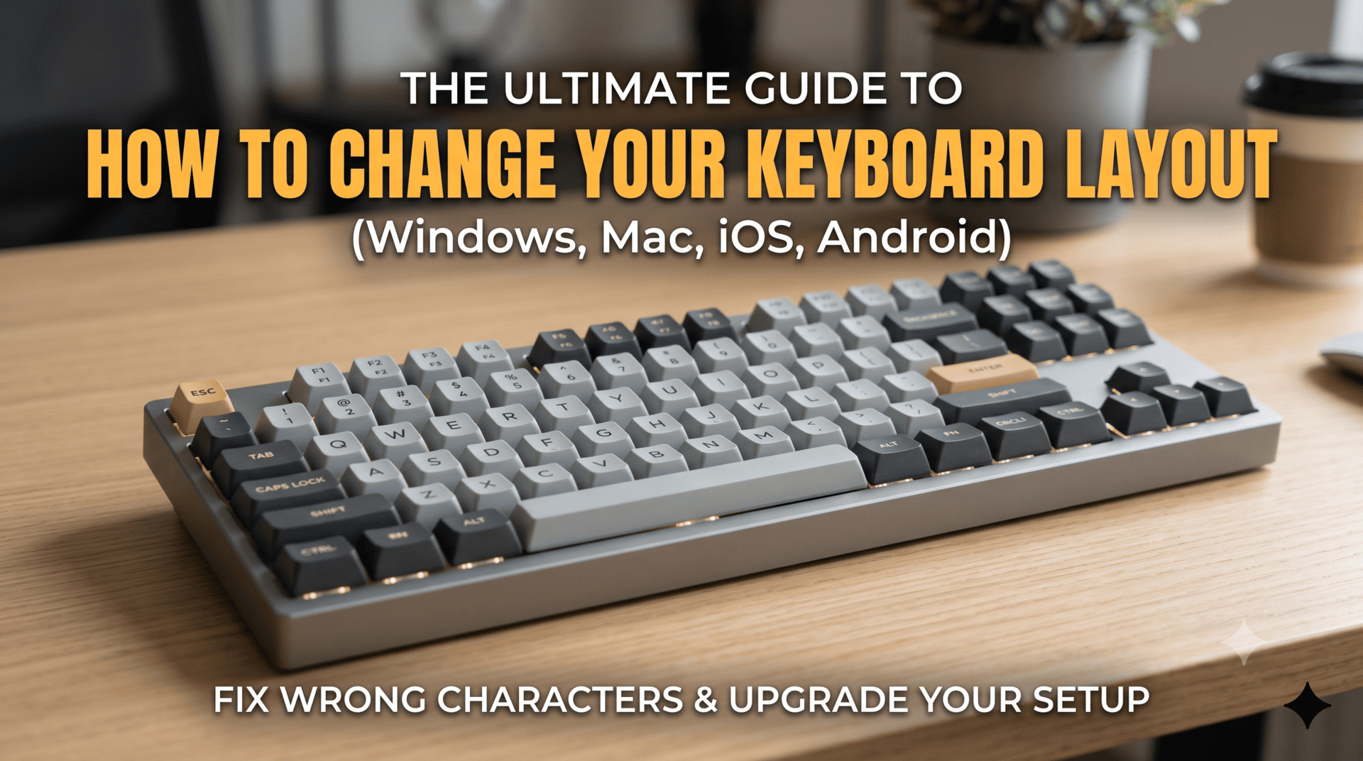 How to Change Your Keyboard Layout (And Fix Wrong Characters)