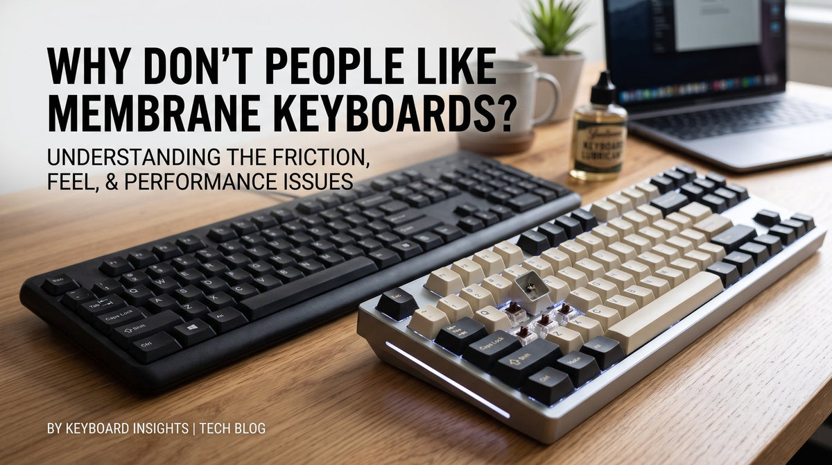 Why Don't People Like Membrane Keyboards?