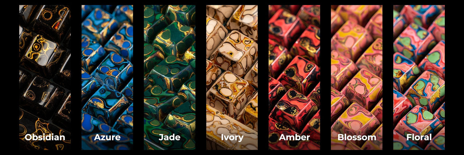 Where Ancient Lacquer Meets Modern Keys: Rhino Skin Ceramic Keycaps