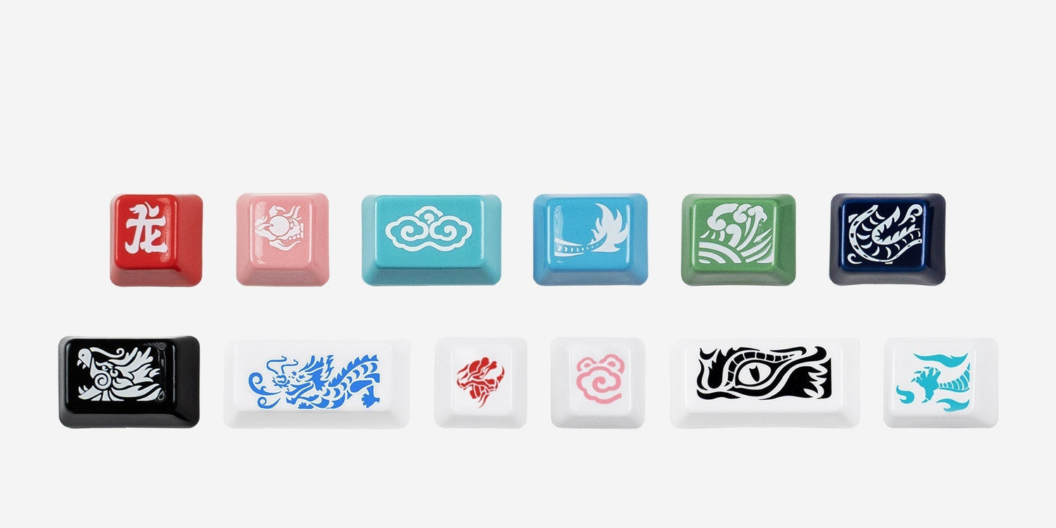 Cerakey Artisan Keycaps