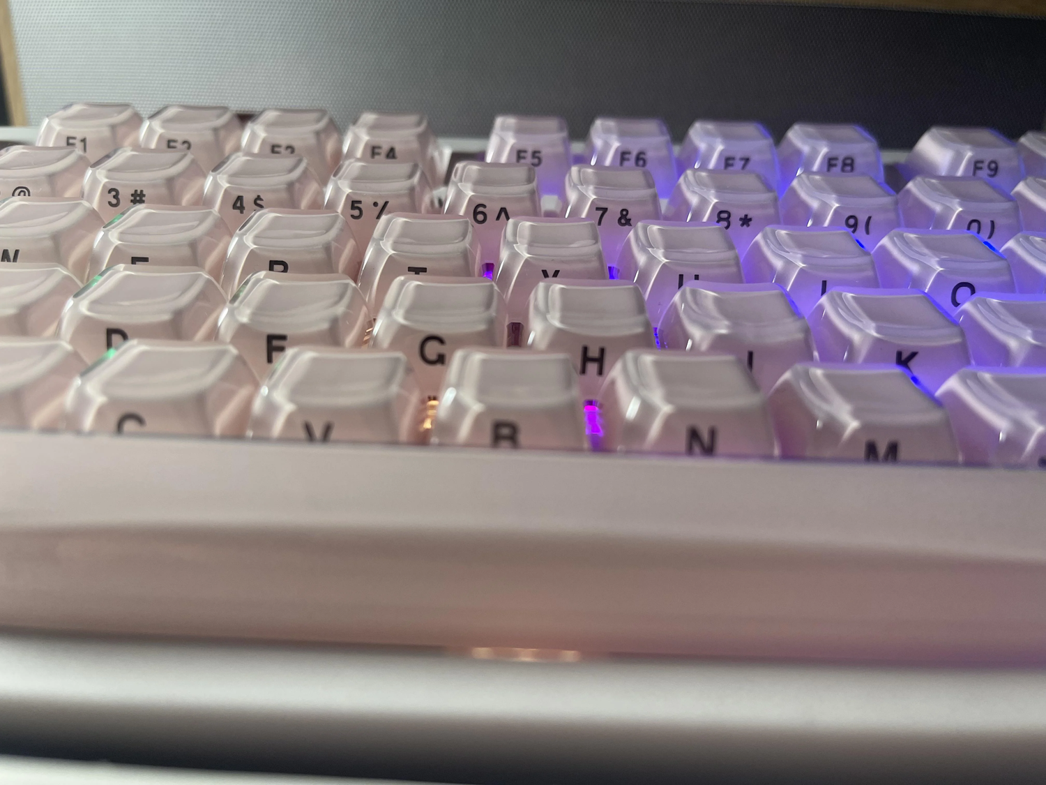 side printed ceramic keycaps