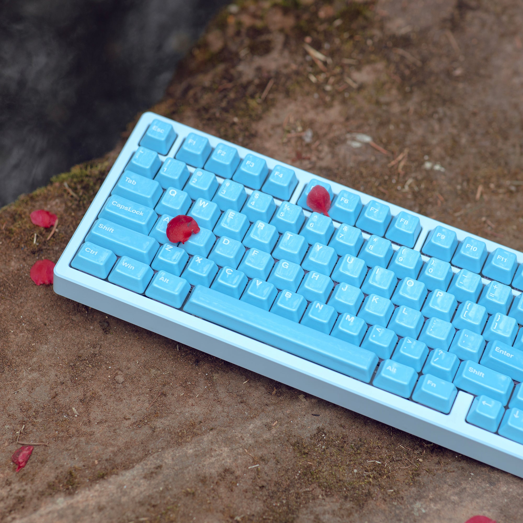 Ceramic Keycap Full Set V2-Water Blue