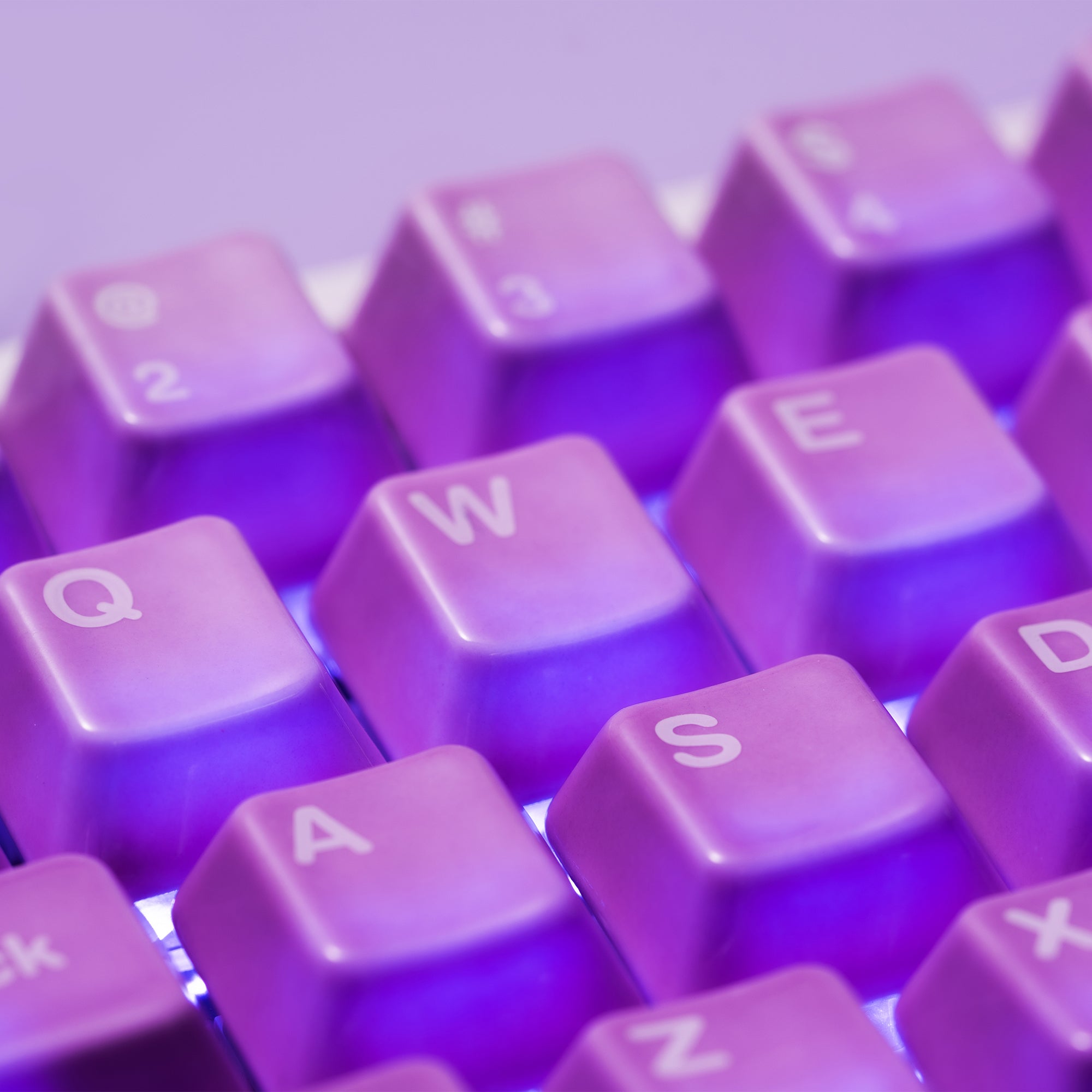 Ceramic Keycap Full Set V2-Purple