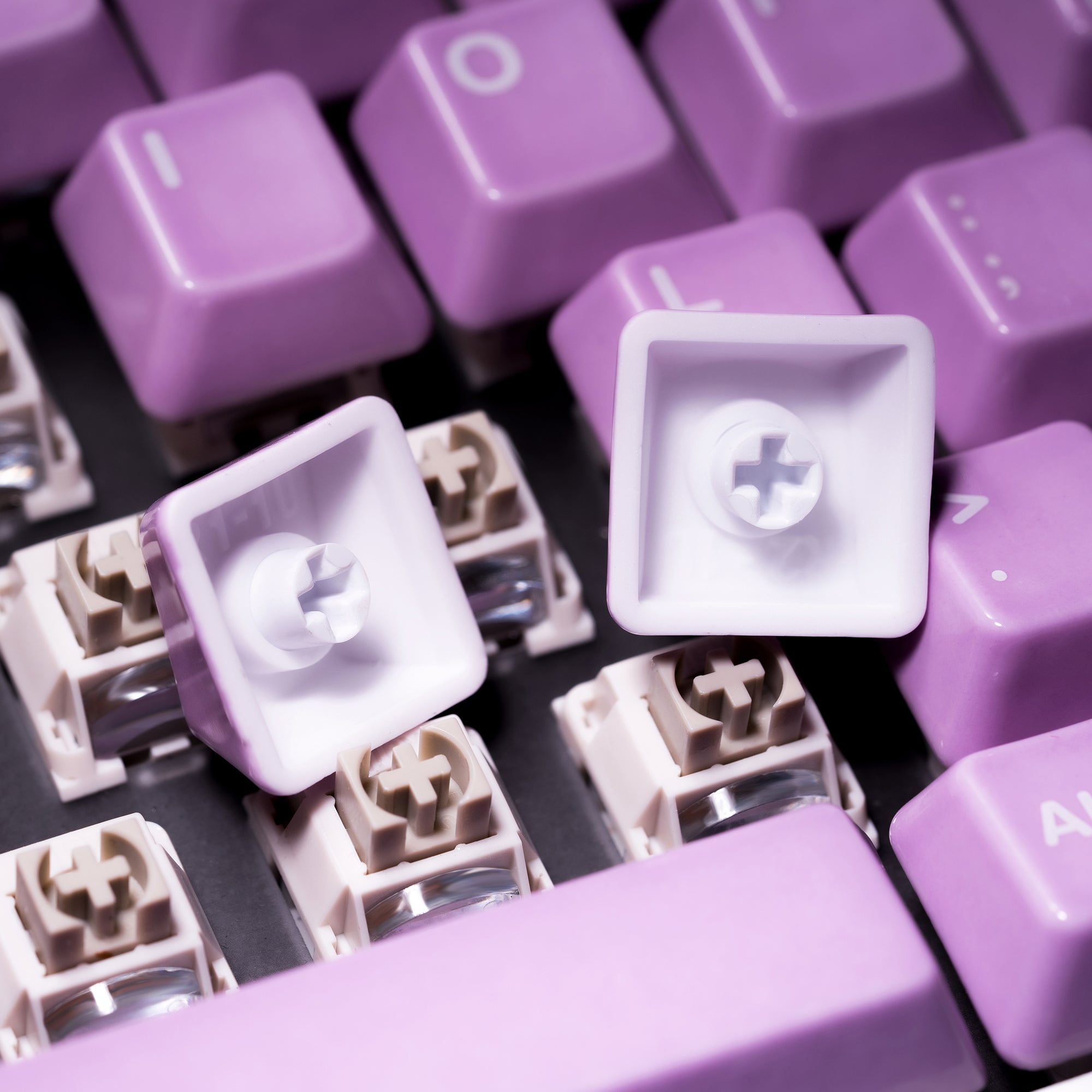 Ceramic Keycap Full Set V2-Purple