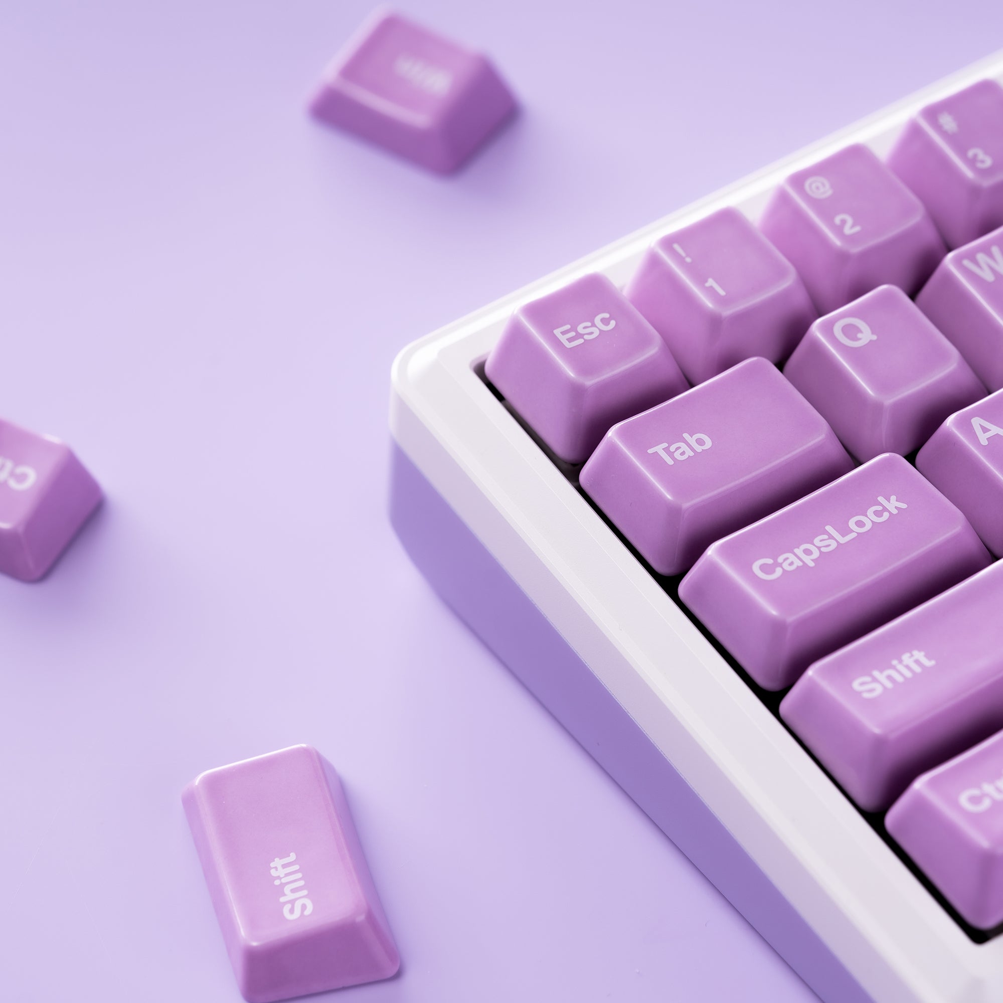 Ceramic Keycap Full Set V2-Purple