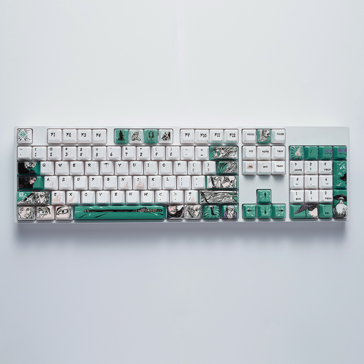 Bộ Keycap Gốm Hai Tông Màu V2