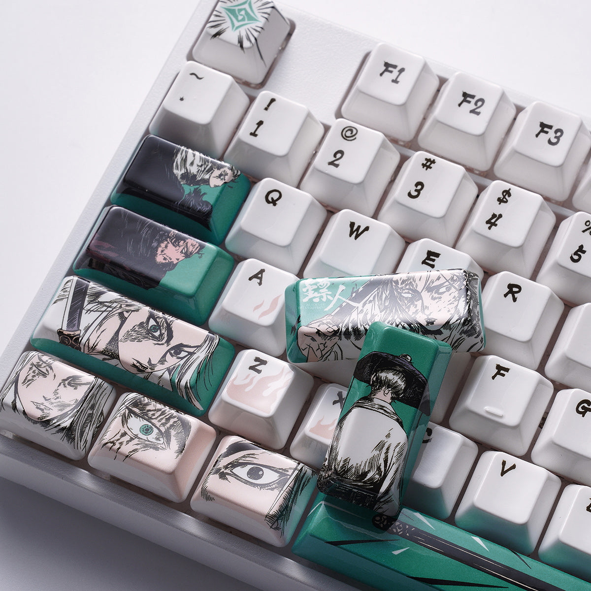 Bộ Keycap Gốm Hai Tông Màu V2