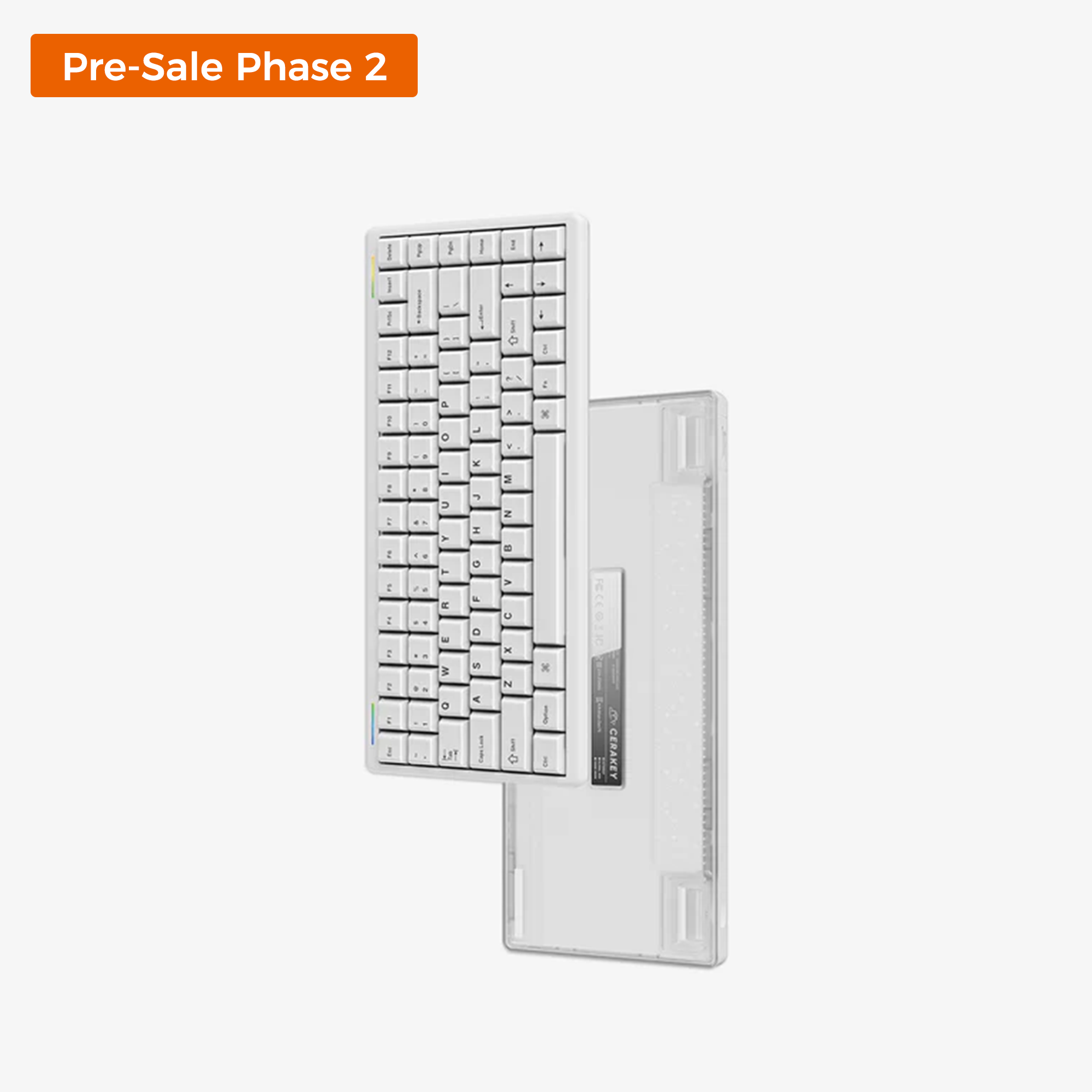 ZEN75 Low-Profile Keyboard with Ceramic Keycaps