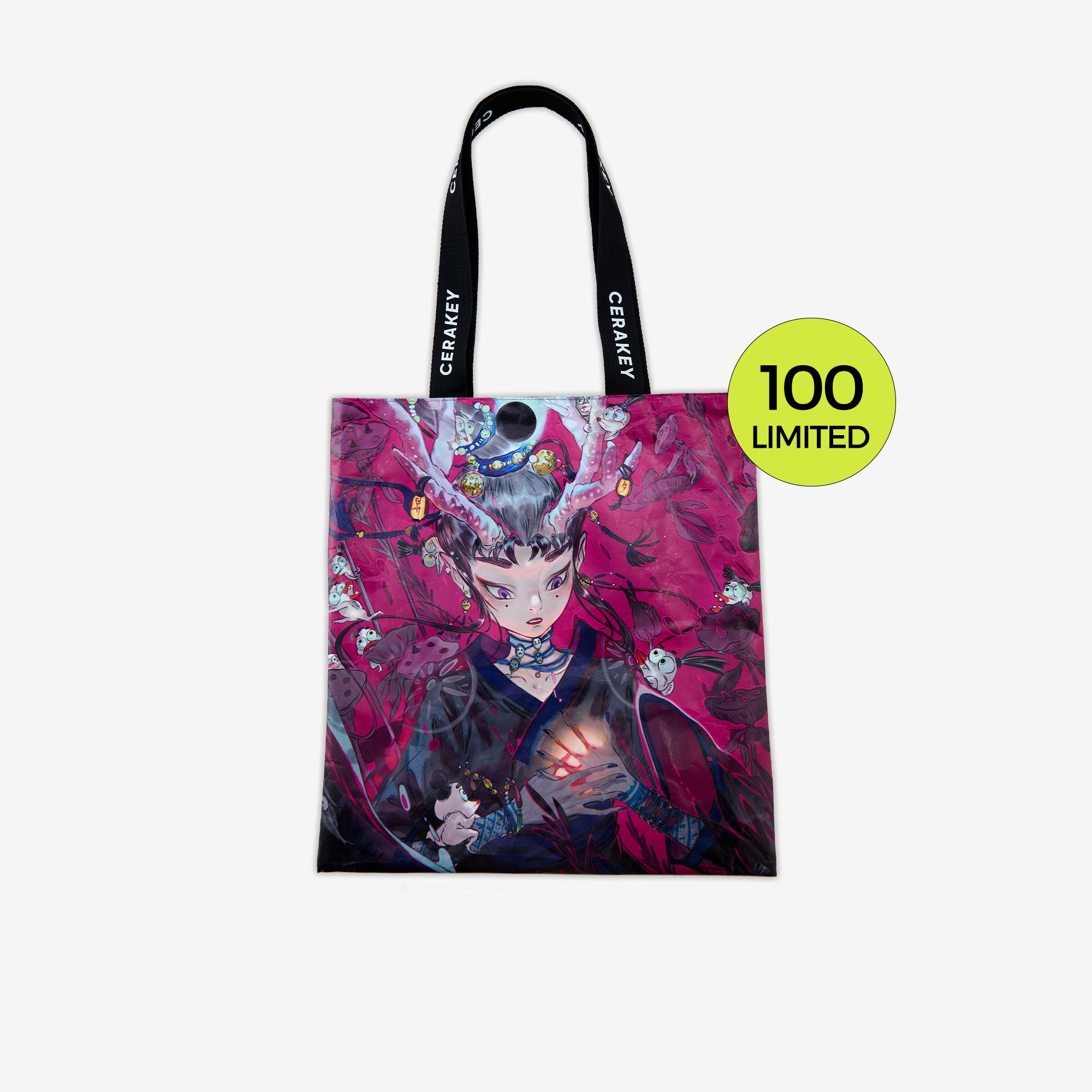 Sacola de Presente Artística Cerakey (Padrões Aleatórios)