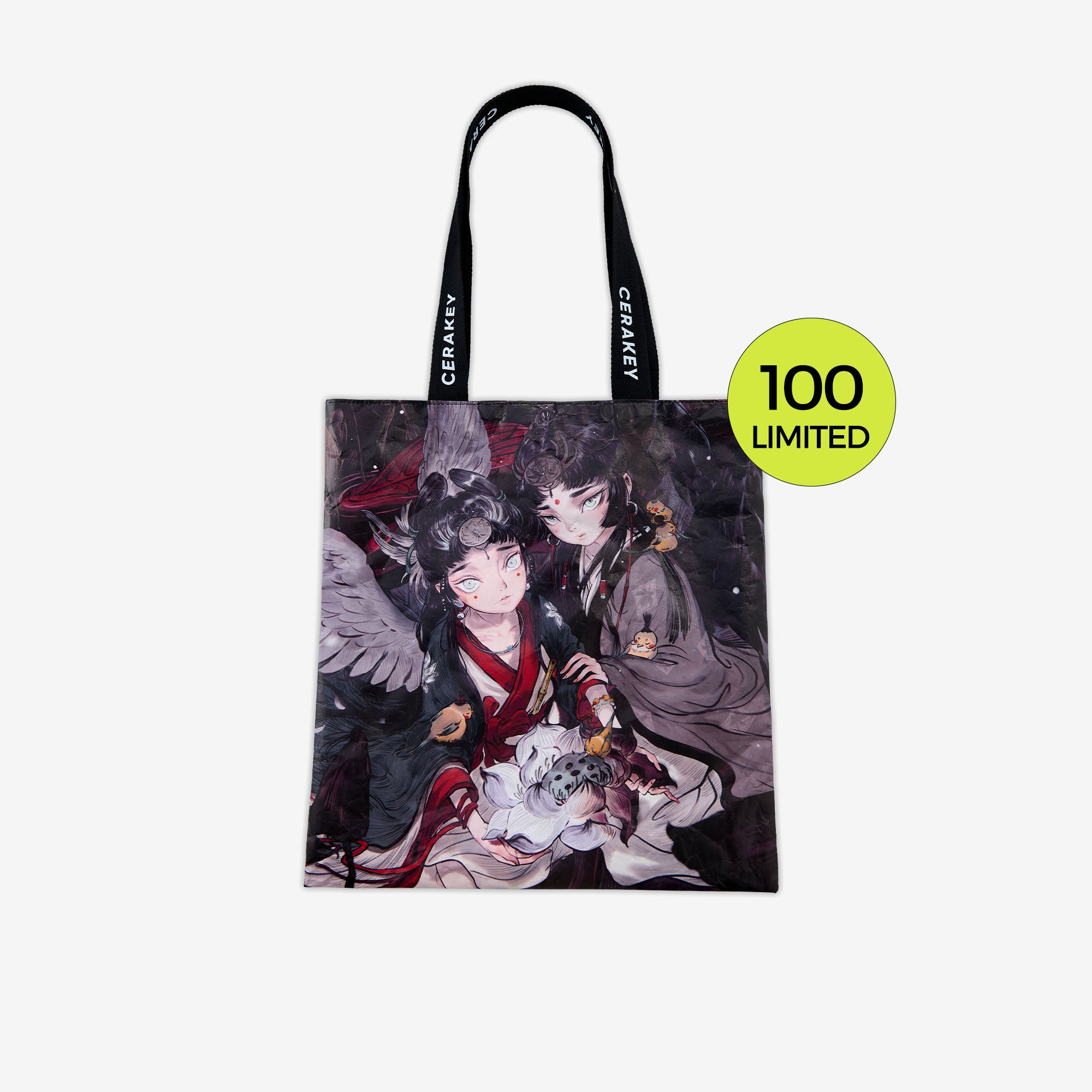 Sacola de Presente Artística Cerakey (Padrões Aleatórios)