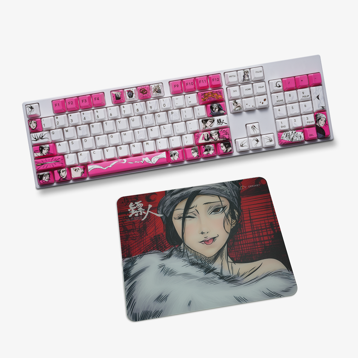 Blades of the Guardians Ceramic Keycap & Glass Mousepad Bundle