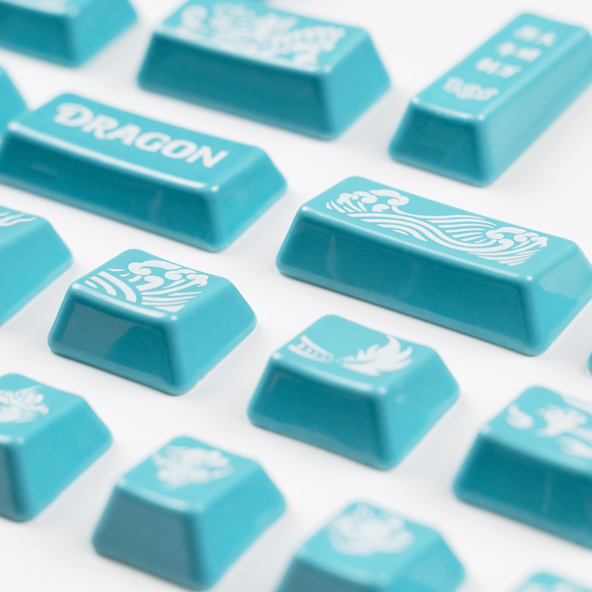 Dragon Novelty Ceramic Keycap Set