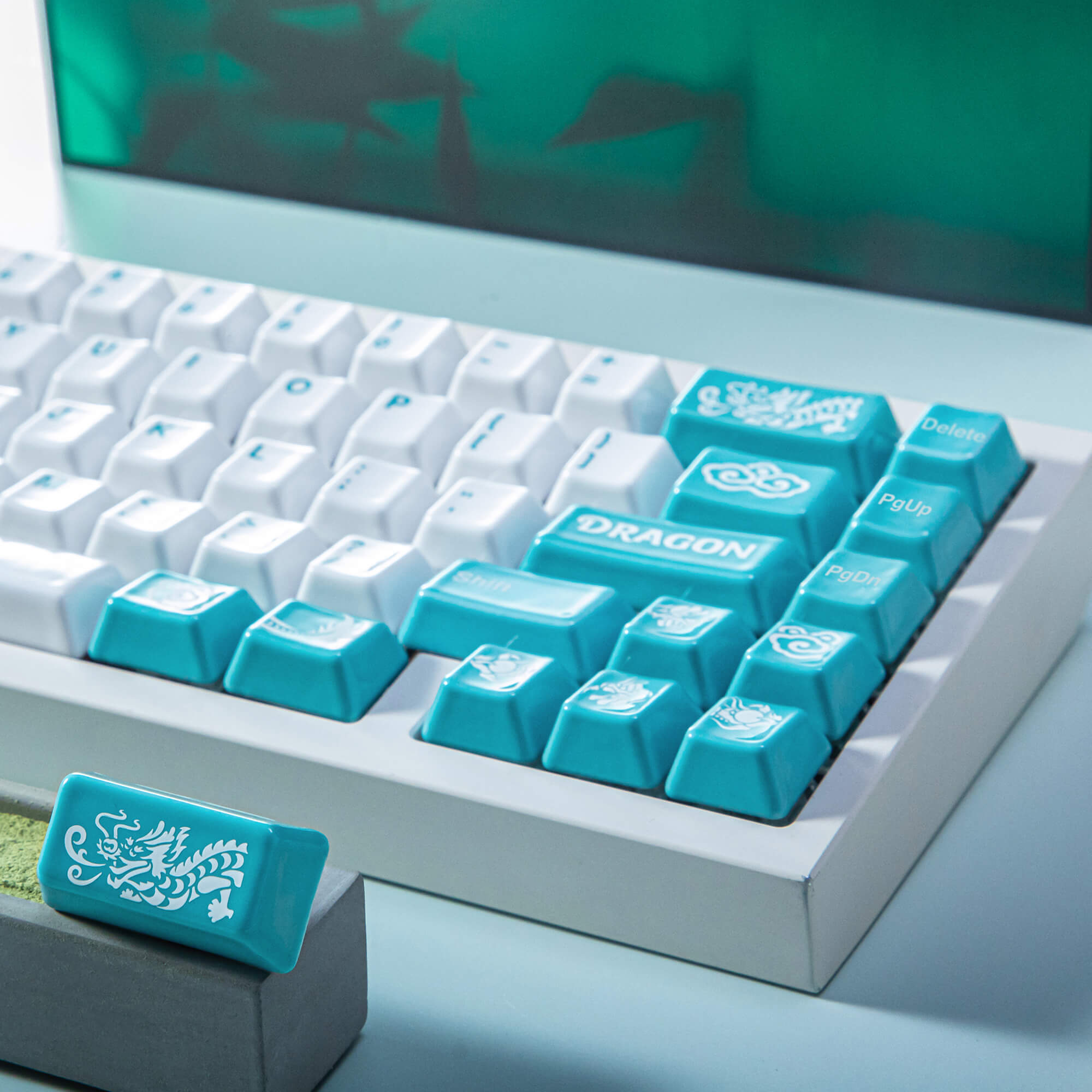 Dragon Novelty Ceramic Keycap Set
