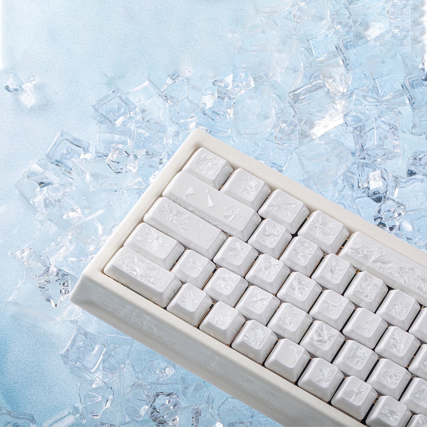 セラミックキーキャップ フルセット V2-パープル クレイズド