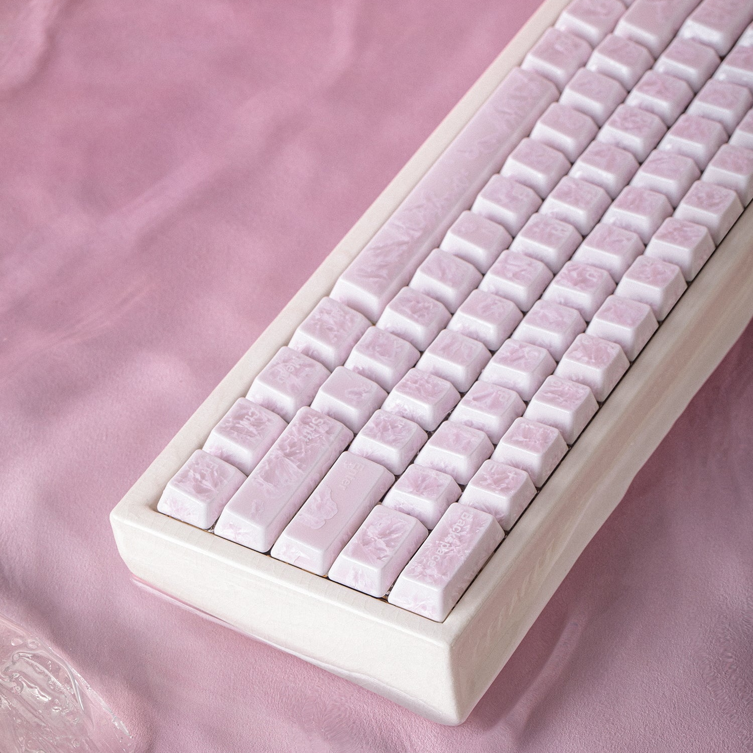 セラミックキーキャップ フルセット V2-パープル クレイズド