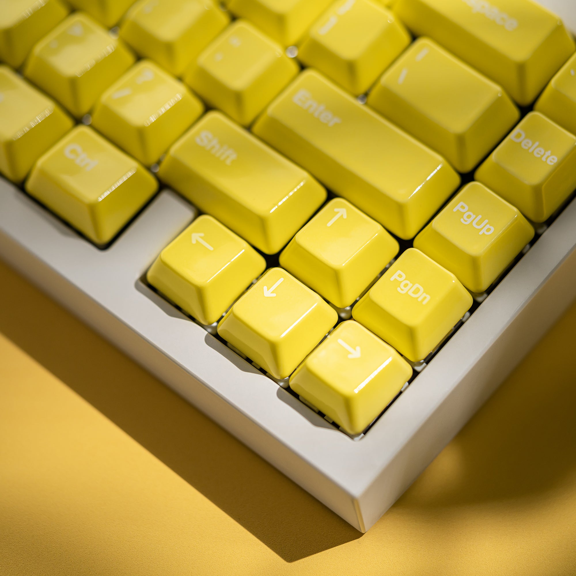 Ensemble Complet de Touches en Céramique - Jaune