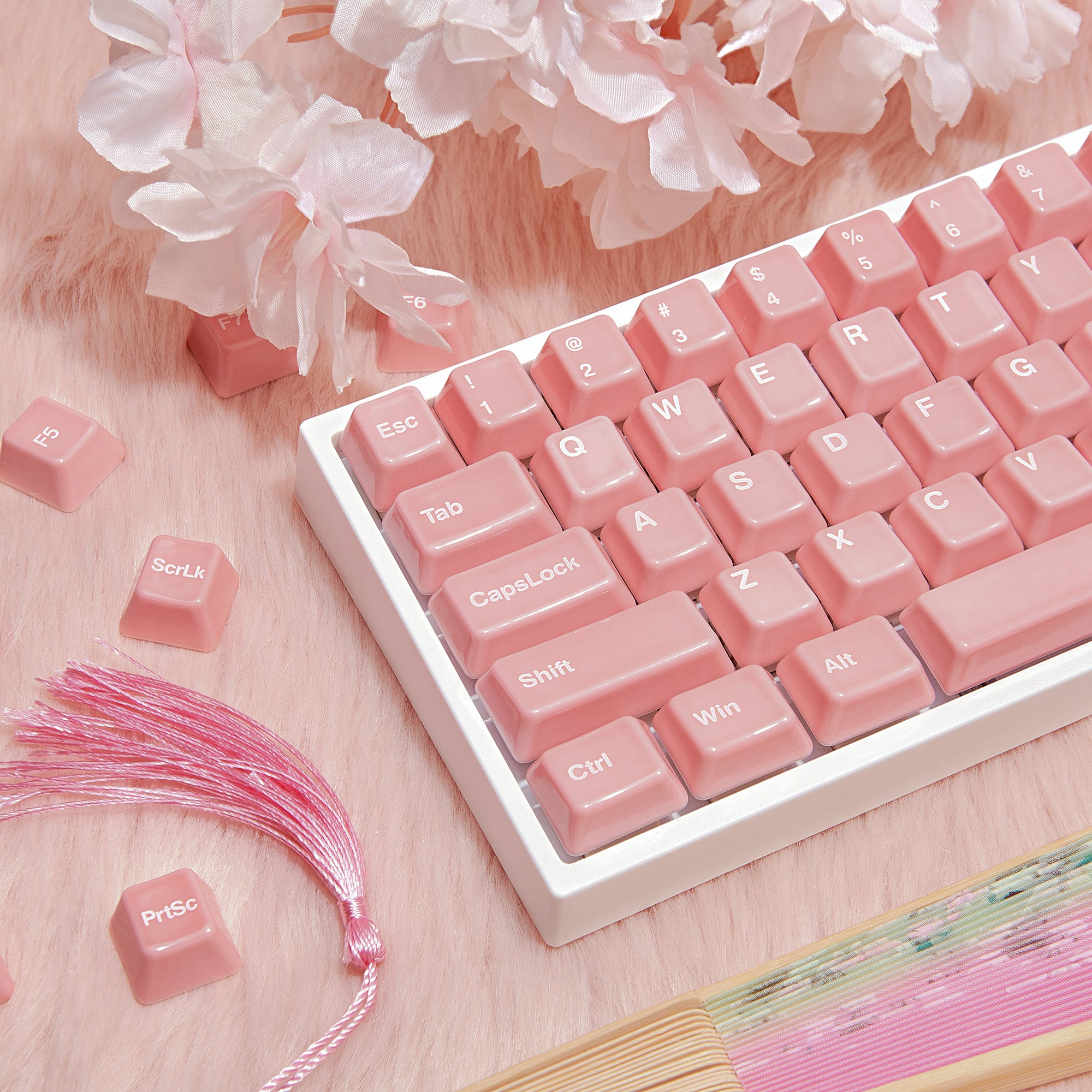 Keramik Keycap Vollset - Pink
