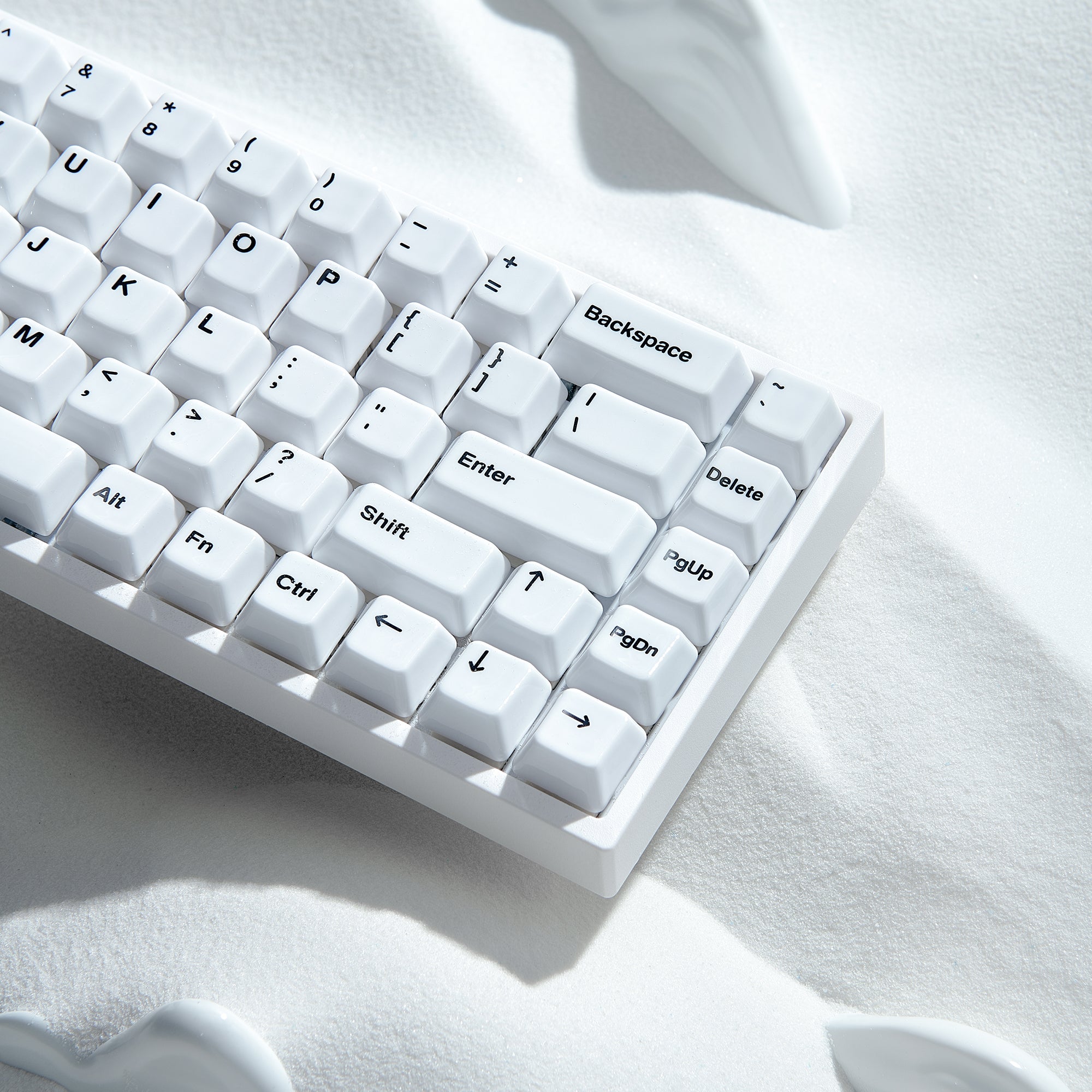 Ceramic Keycap Full Set V2-White