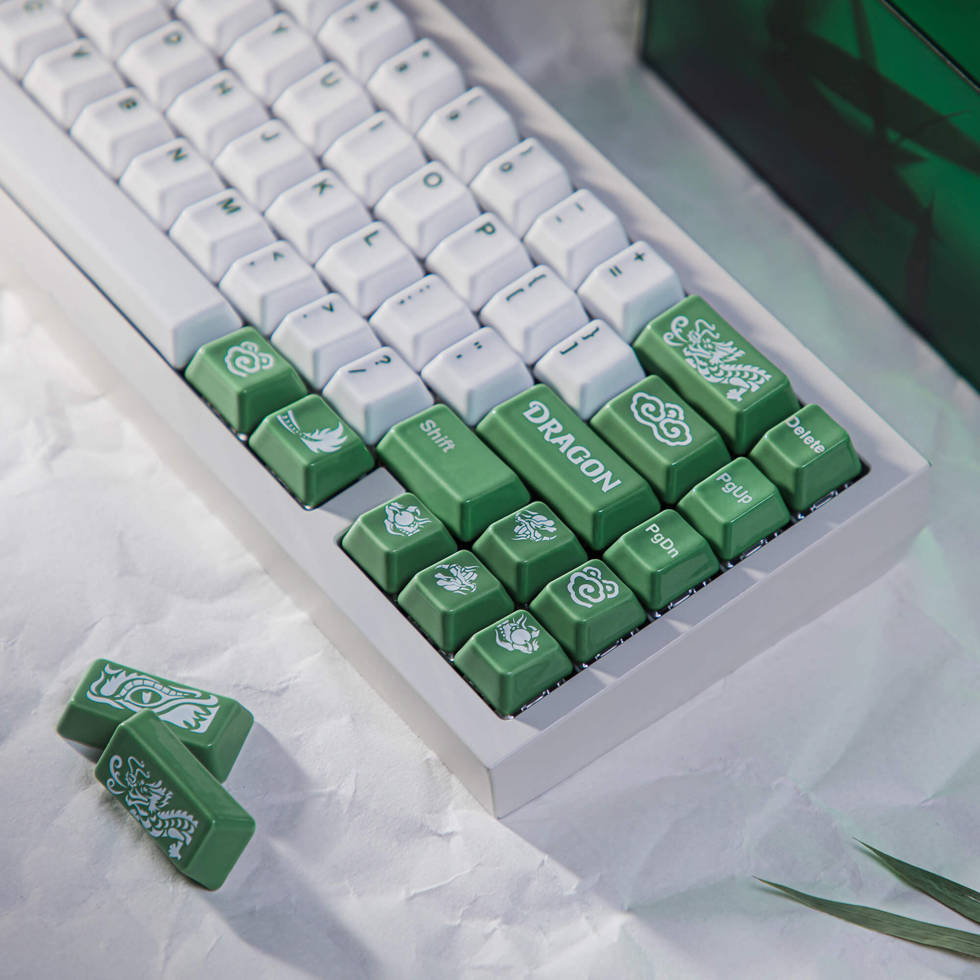 Dragon Novelty Ceramic Keycap Set