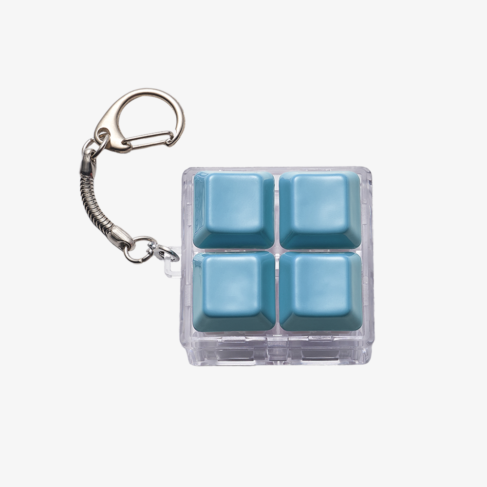 Keychain with Ceramic Keycaps