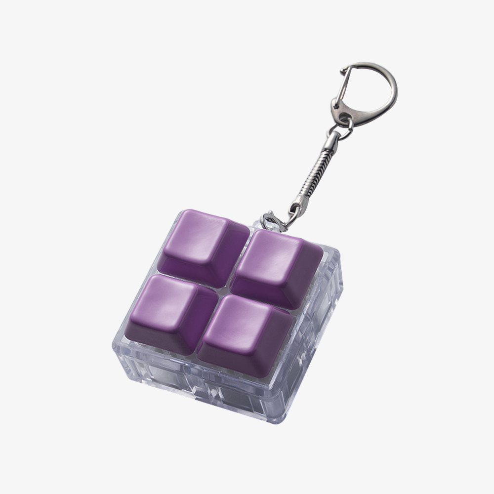 Keychain with Ceramic Keycaps