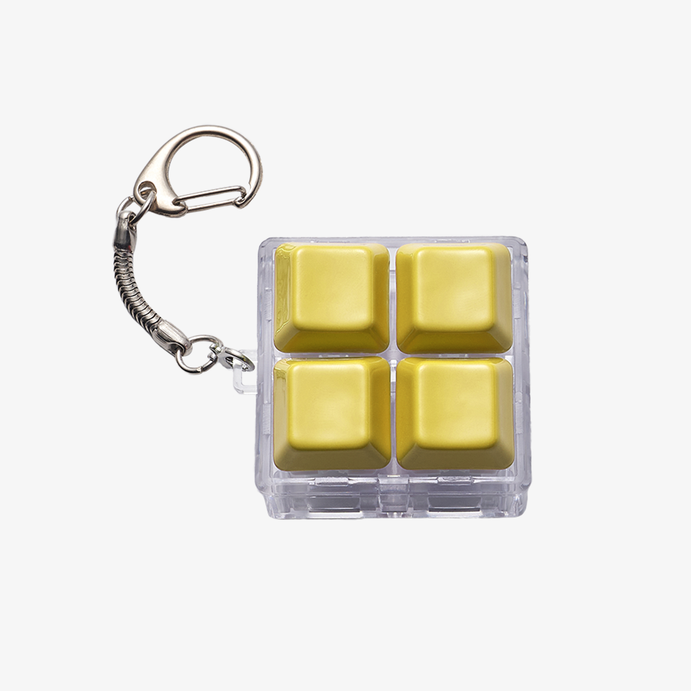 Keychain with Ceramic Keycaps