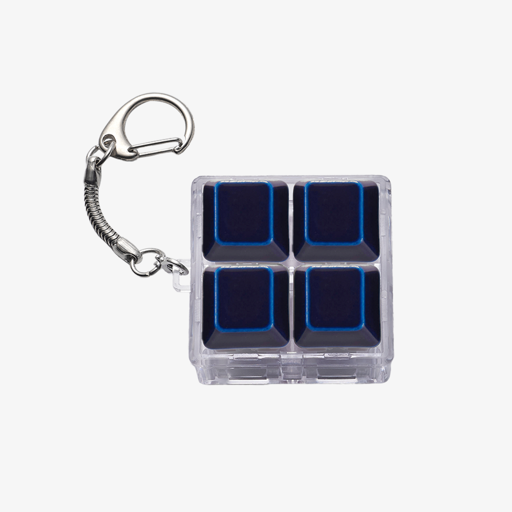 Keychain with Ceramic Keycaps