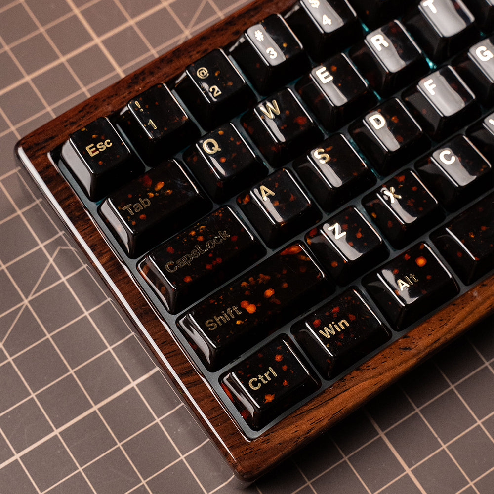 Premium Lacquer Ceramic Keycap Set