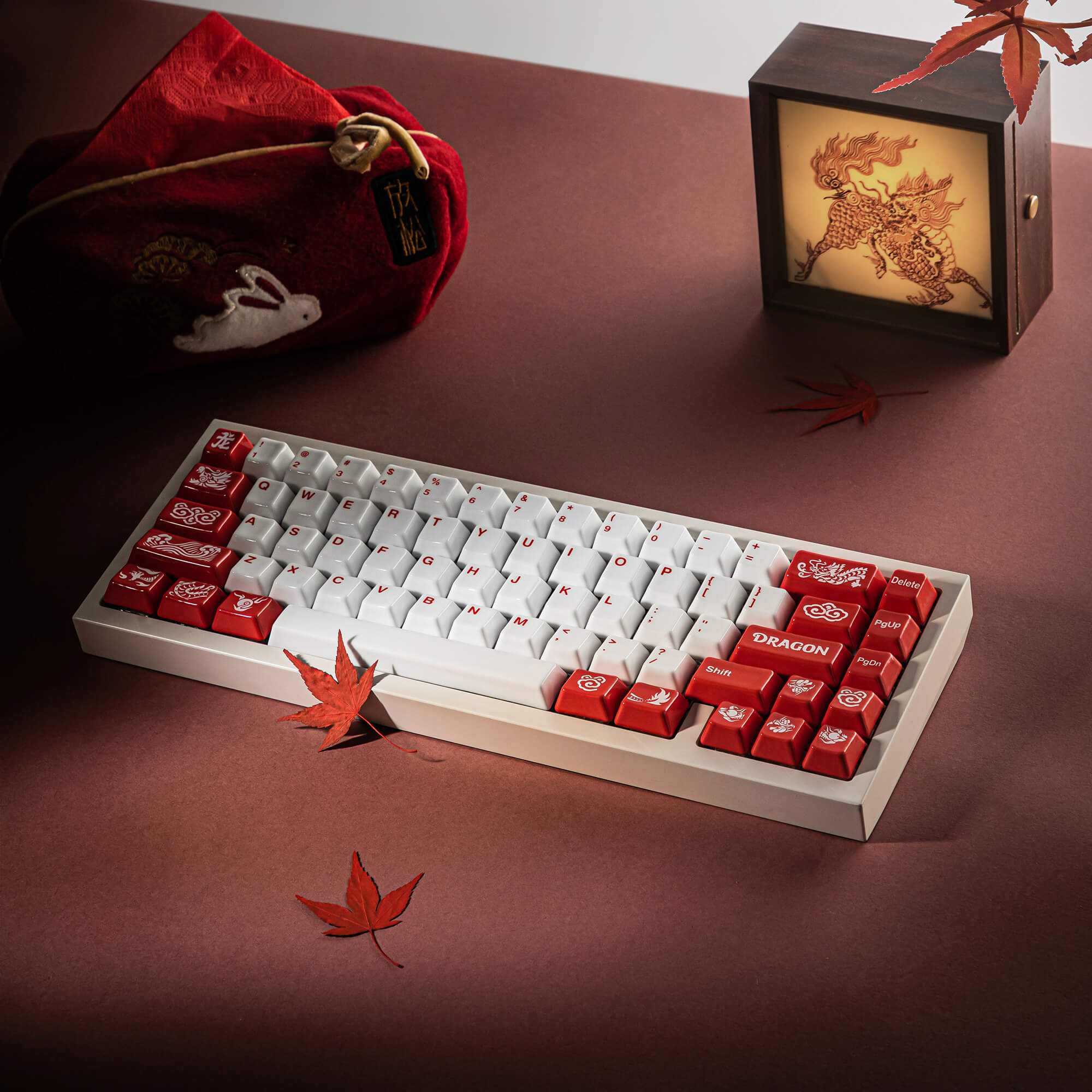 Dragon Novelty Ceramic Keycap Set