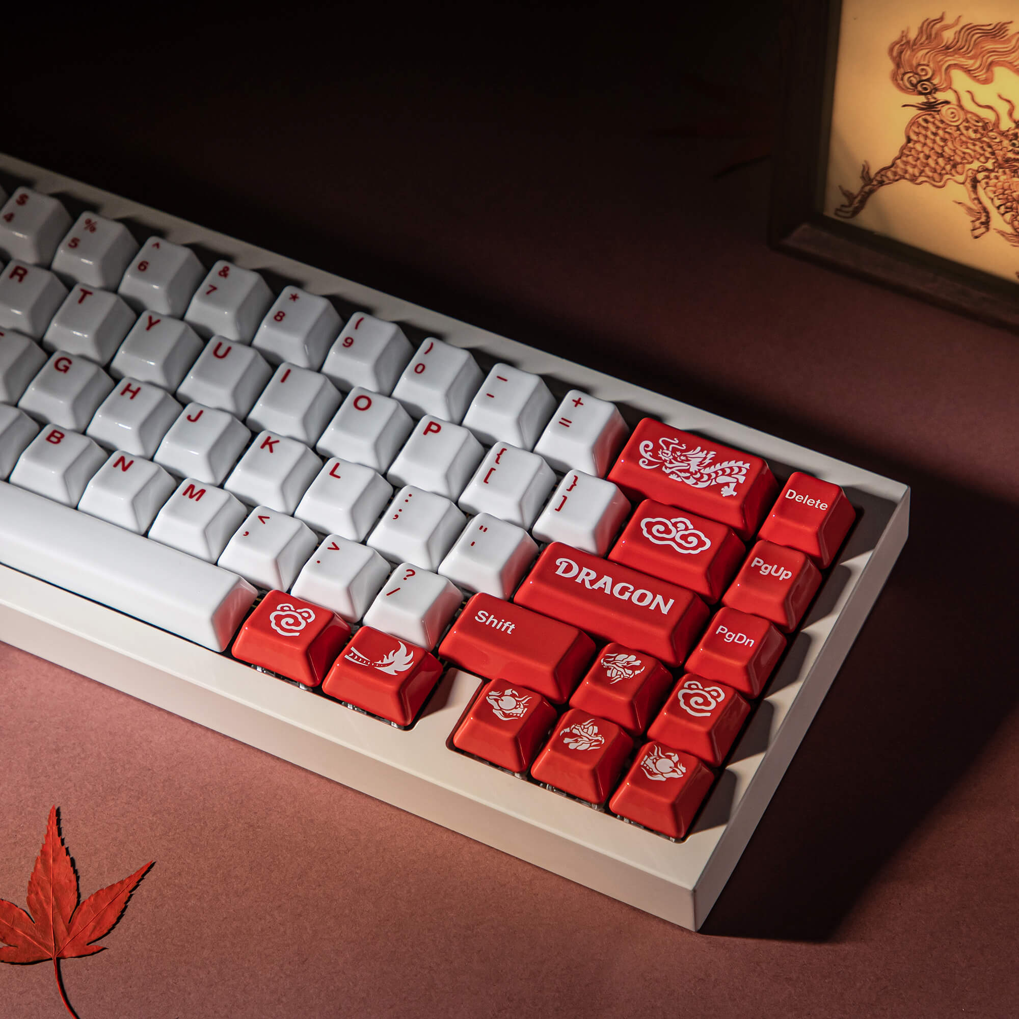 Dragon Novelty Ceramic Keycap Set
