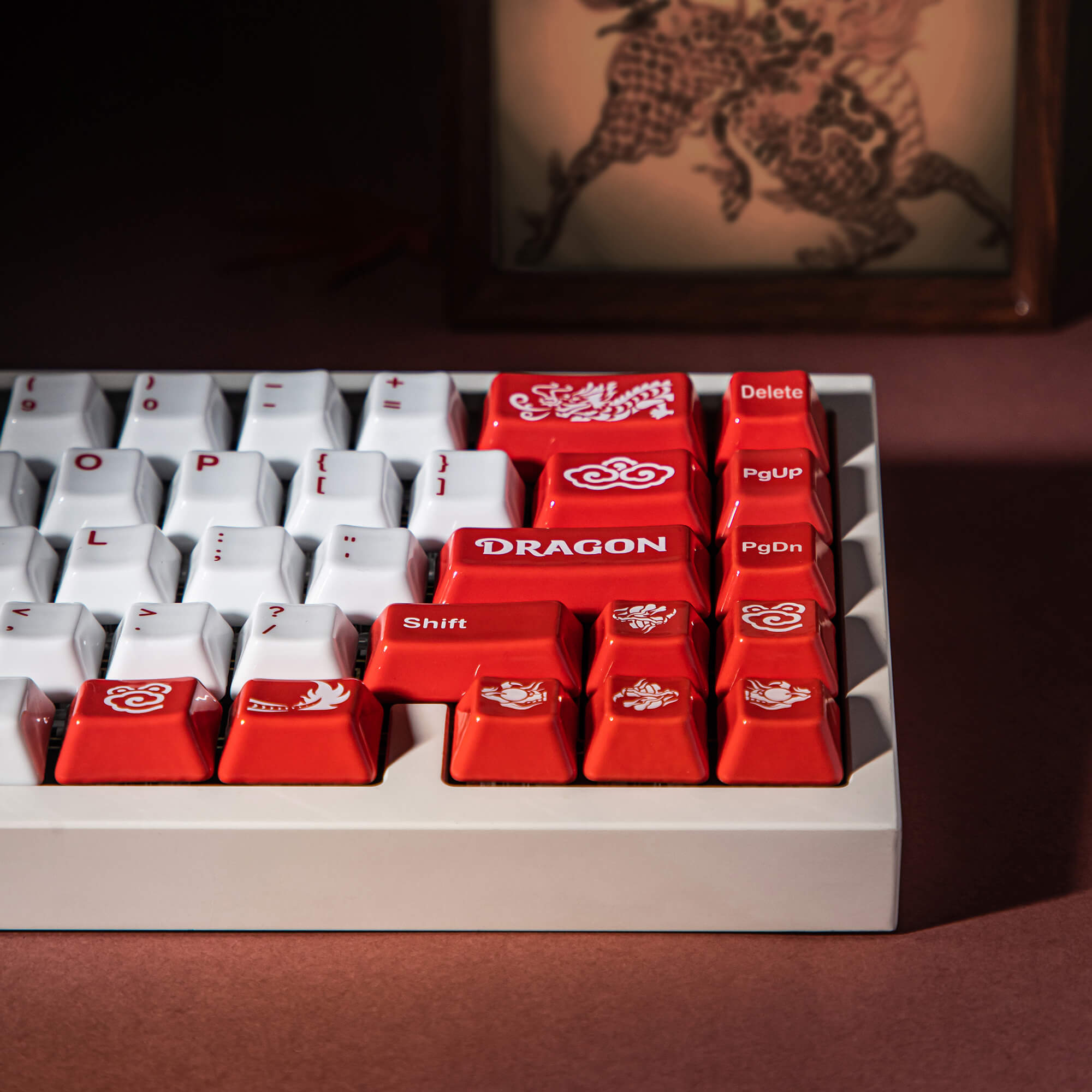 Dragon Novelty Ceramic Keycap Set