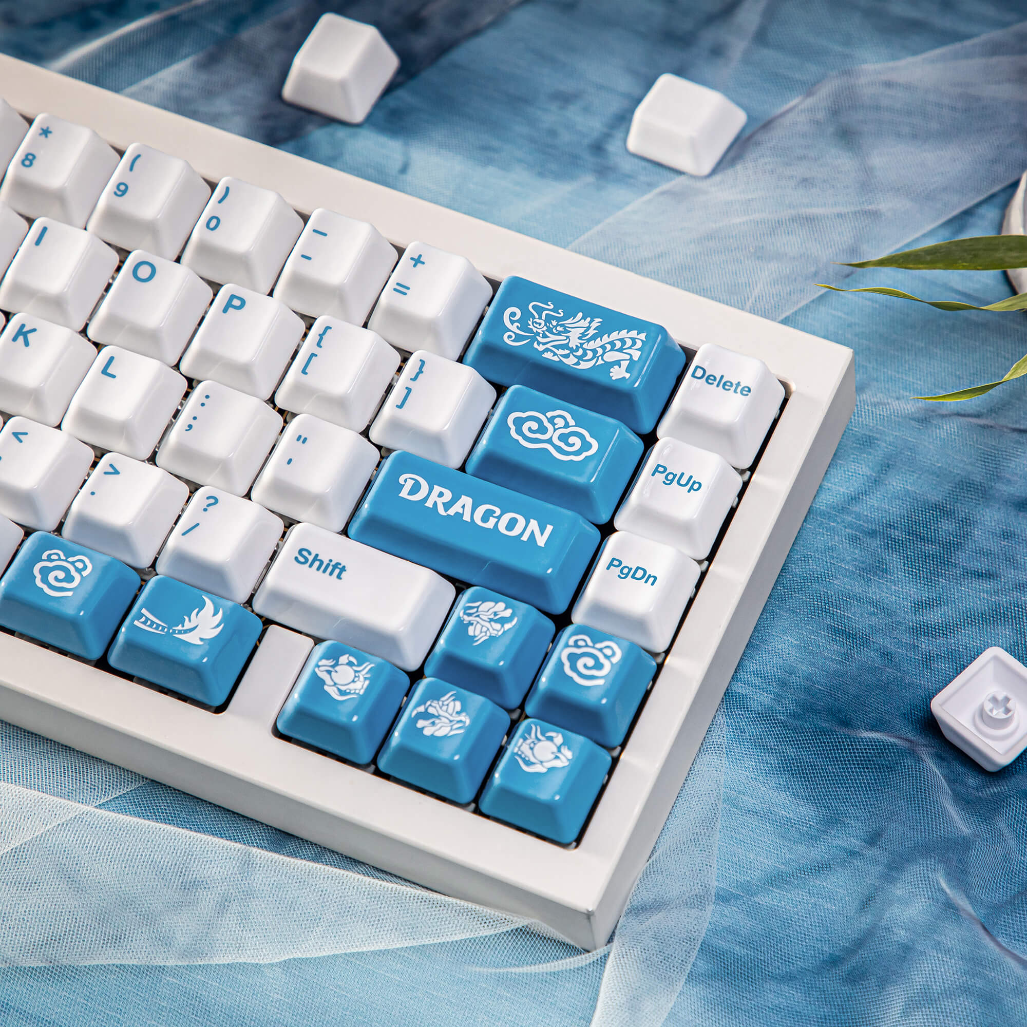 Dragon Novelty Ceramic Keycap Set