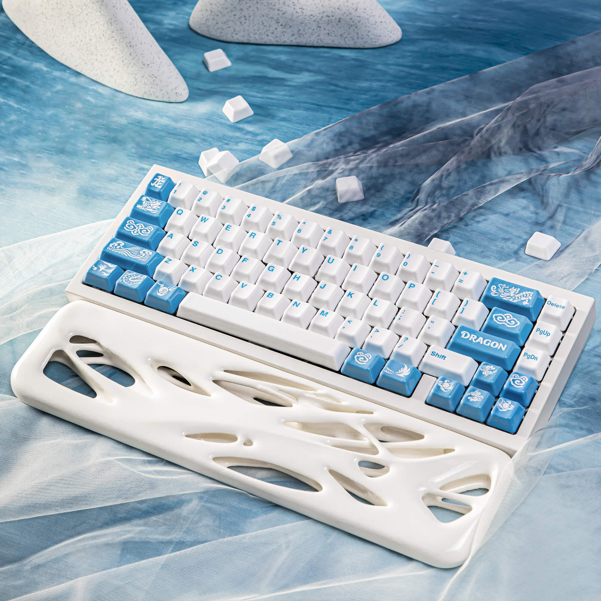 Dragon Novelty Ceramic Keycap Set
