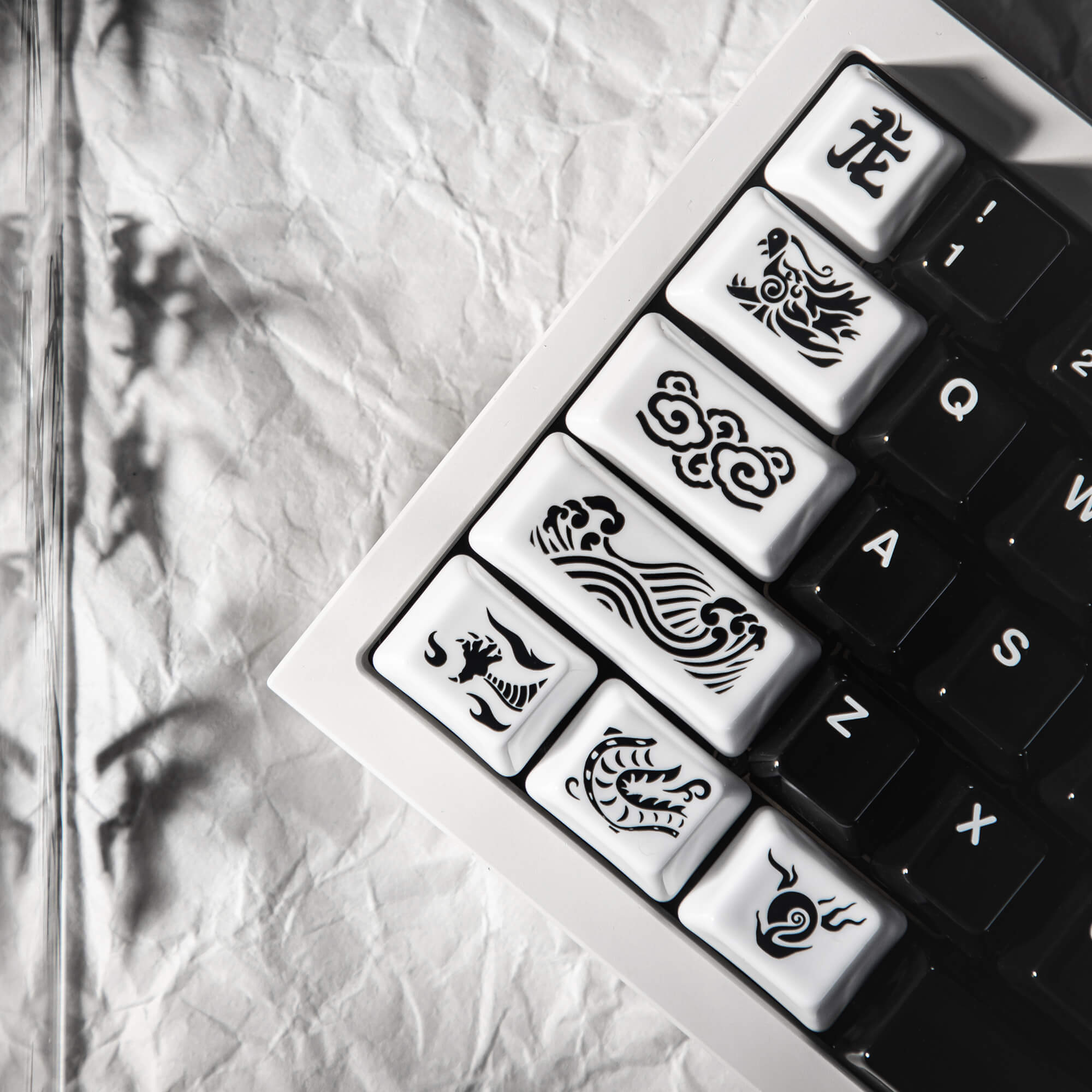 Dragon Novelty Ceramic Keycap Set