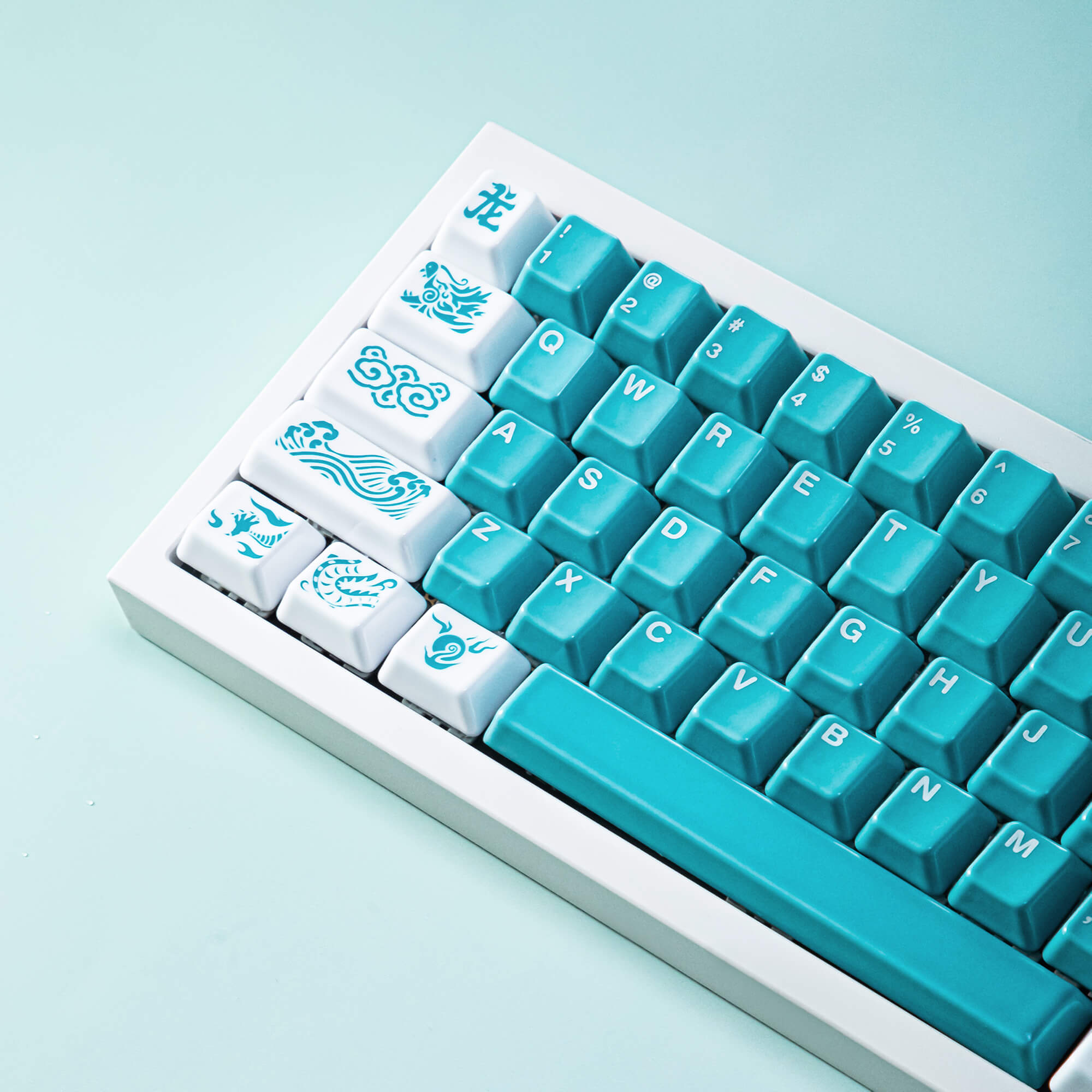 Dragon Novelty Ceramic Keycap Set