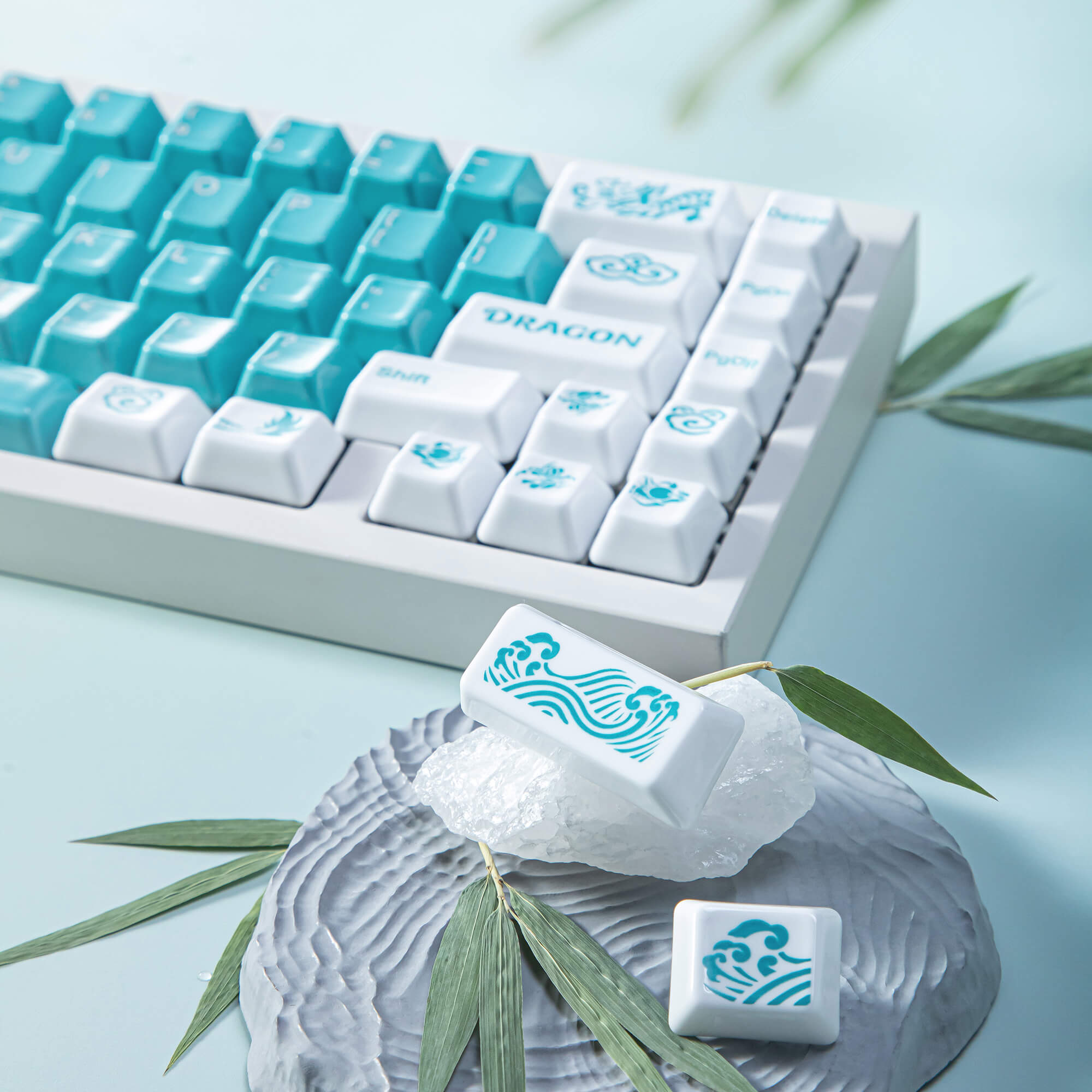 Dragon Novelty Ceramic Keycap Set