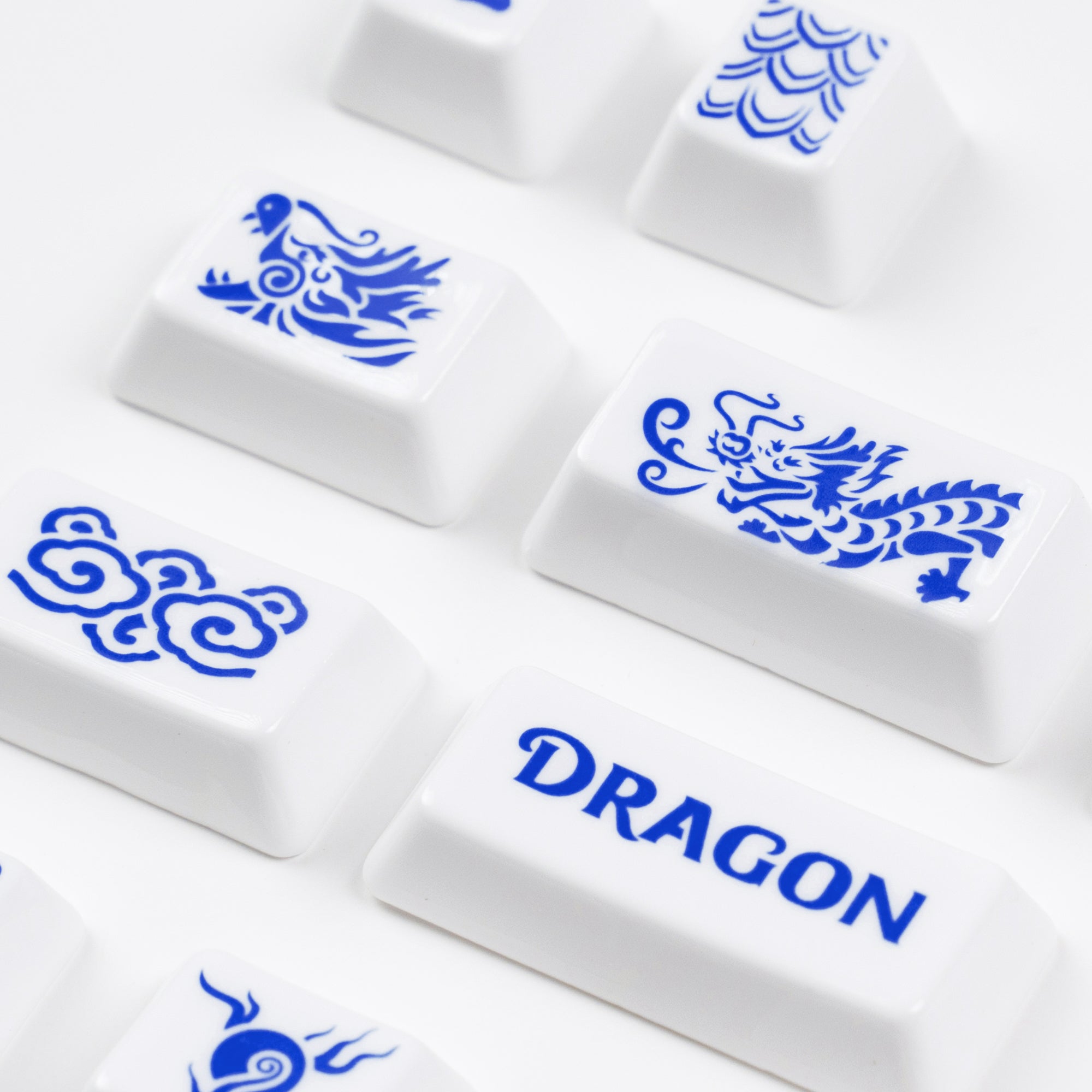 Dragon Novelty Ceramic Keycap Set