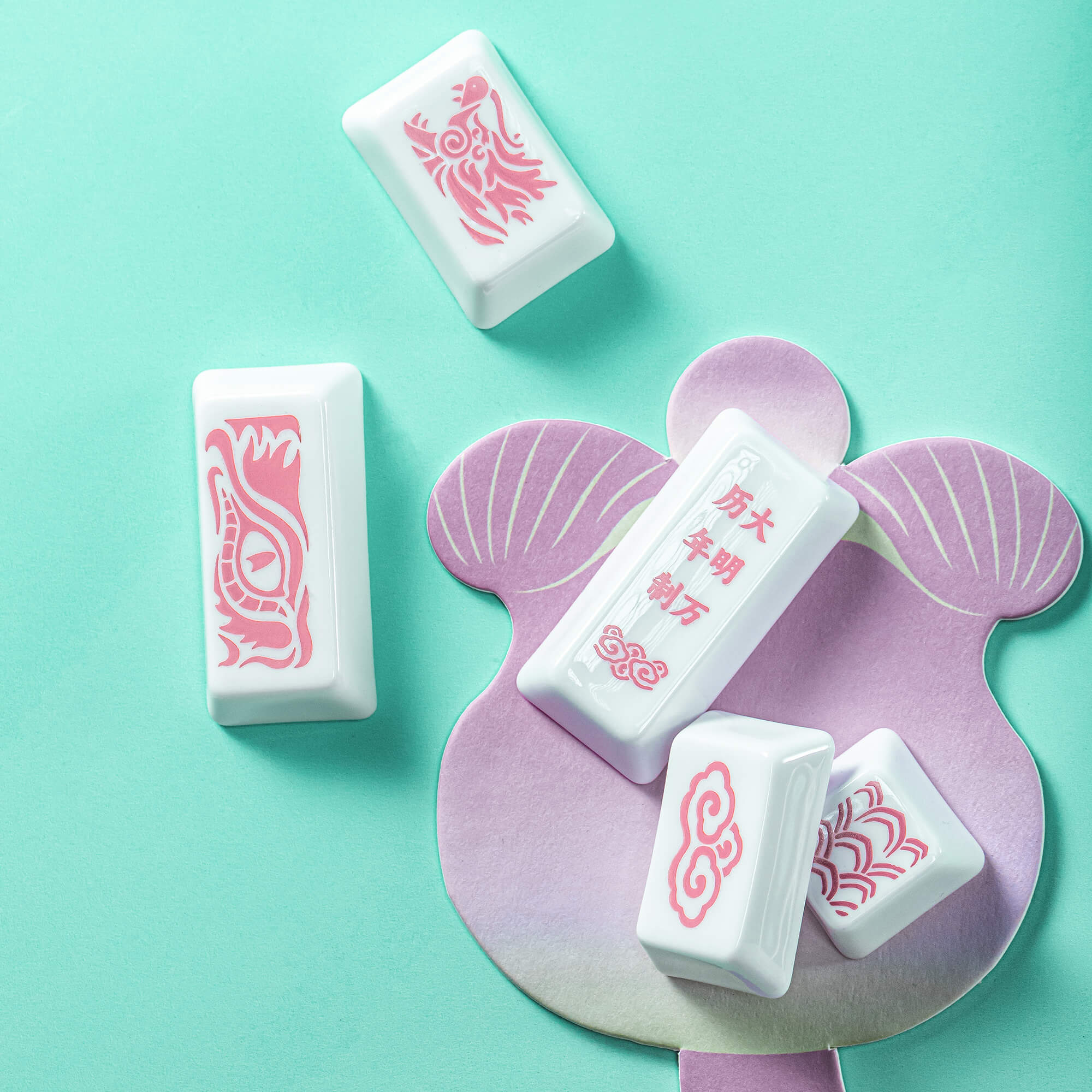 Dragon Novelty Ceramic Keycap Set