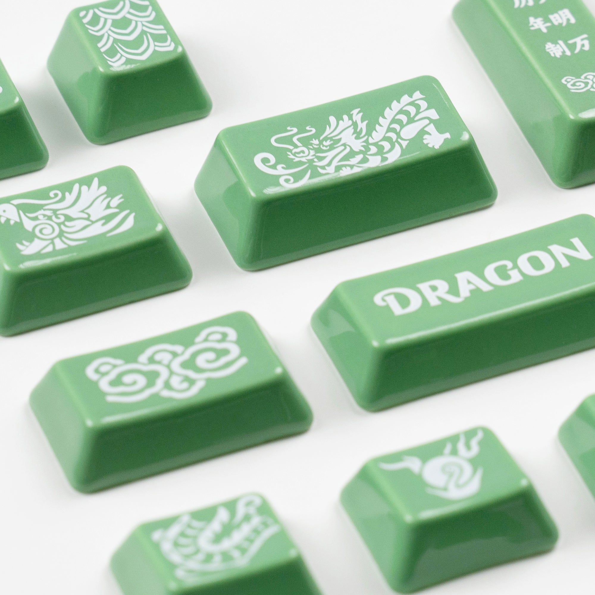 Dragon Novelty Ceramic Keycap Set