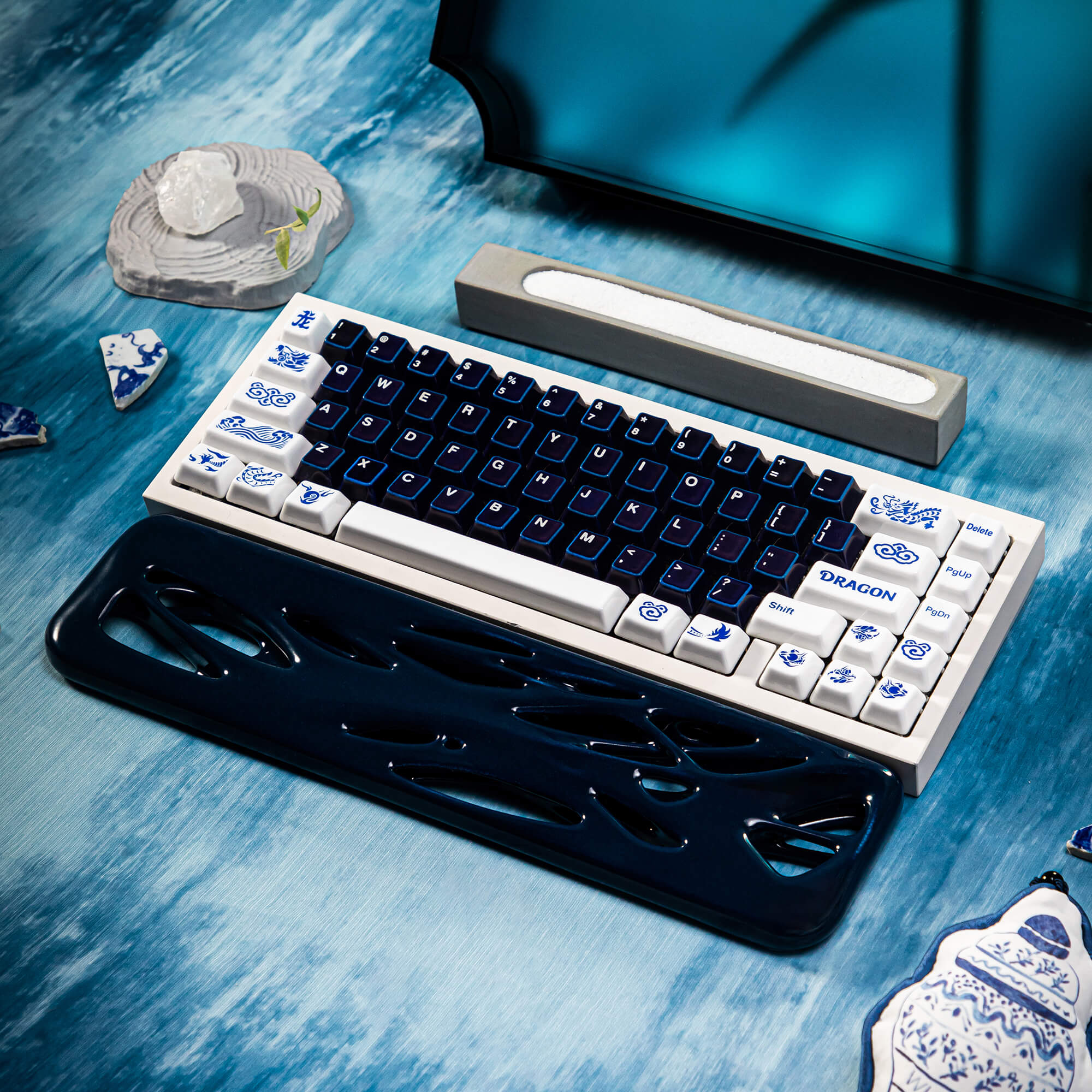 Dragon Novelty Ceramic Keycap Set