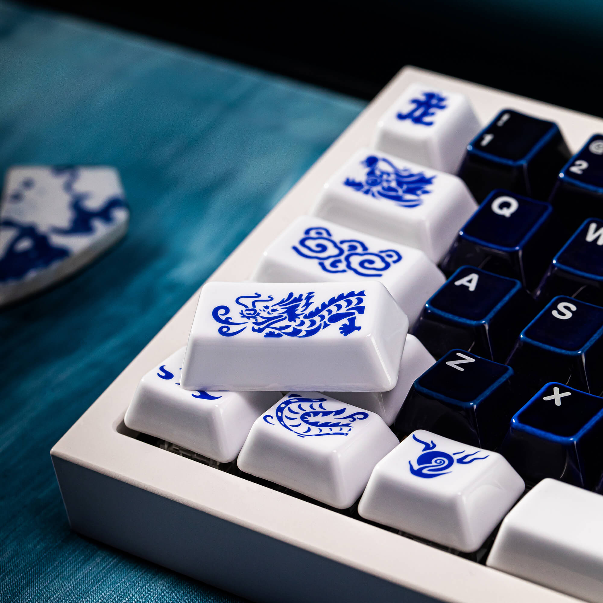 Dragon Novelty Ceramic Keycap Set