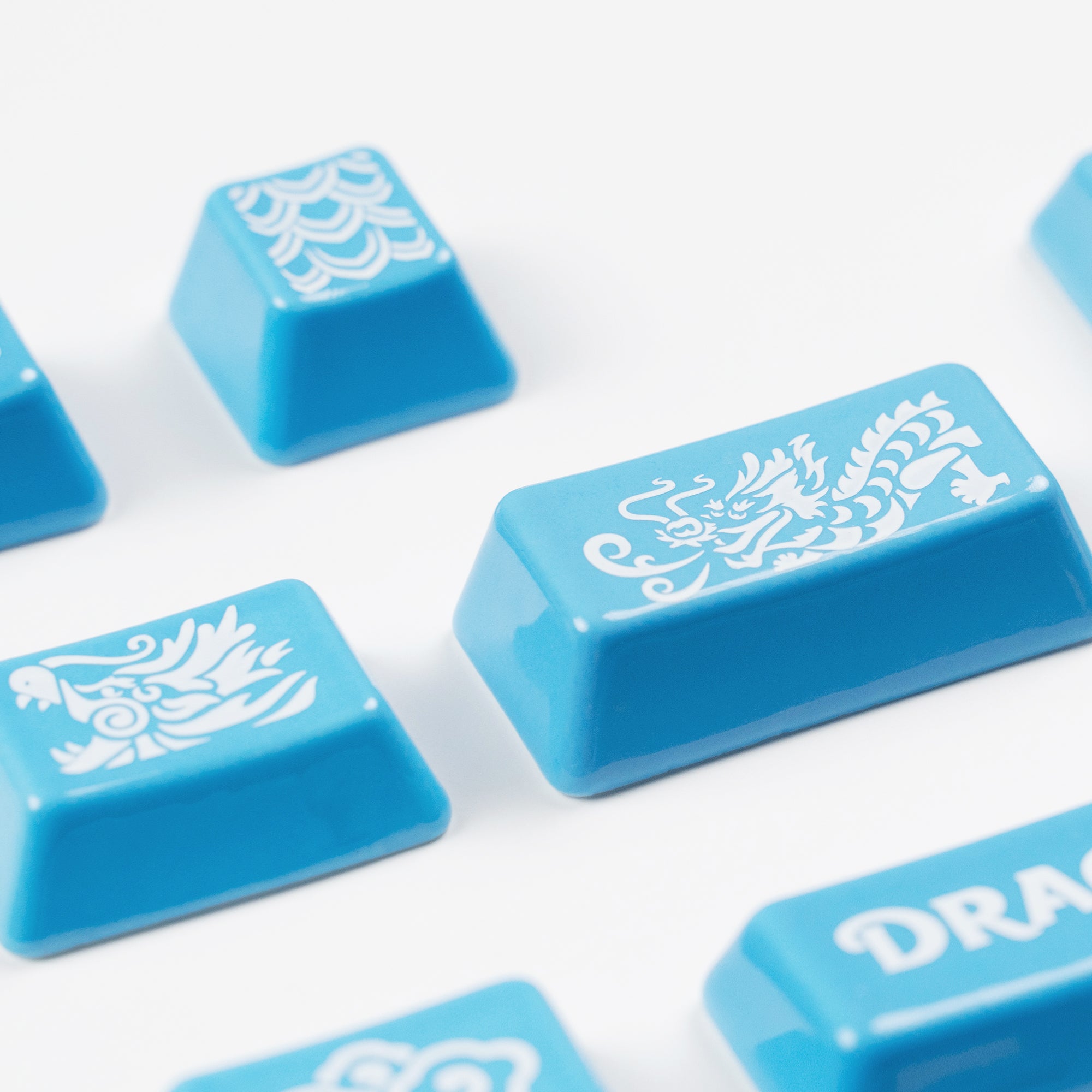 Dragon Novelty Ceramic Keycap Set