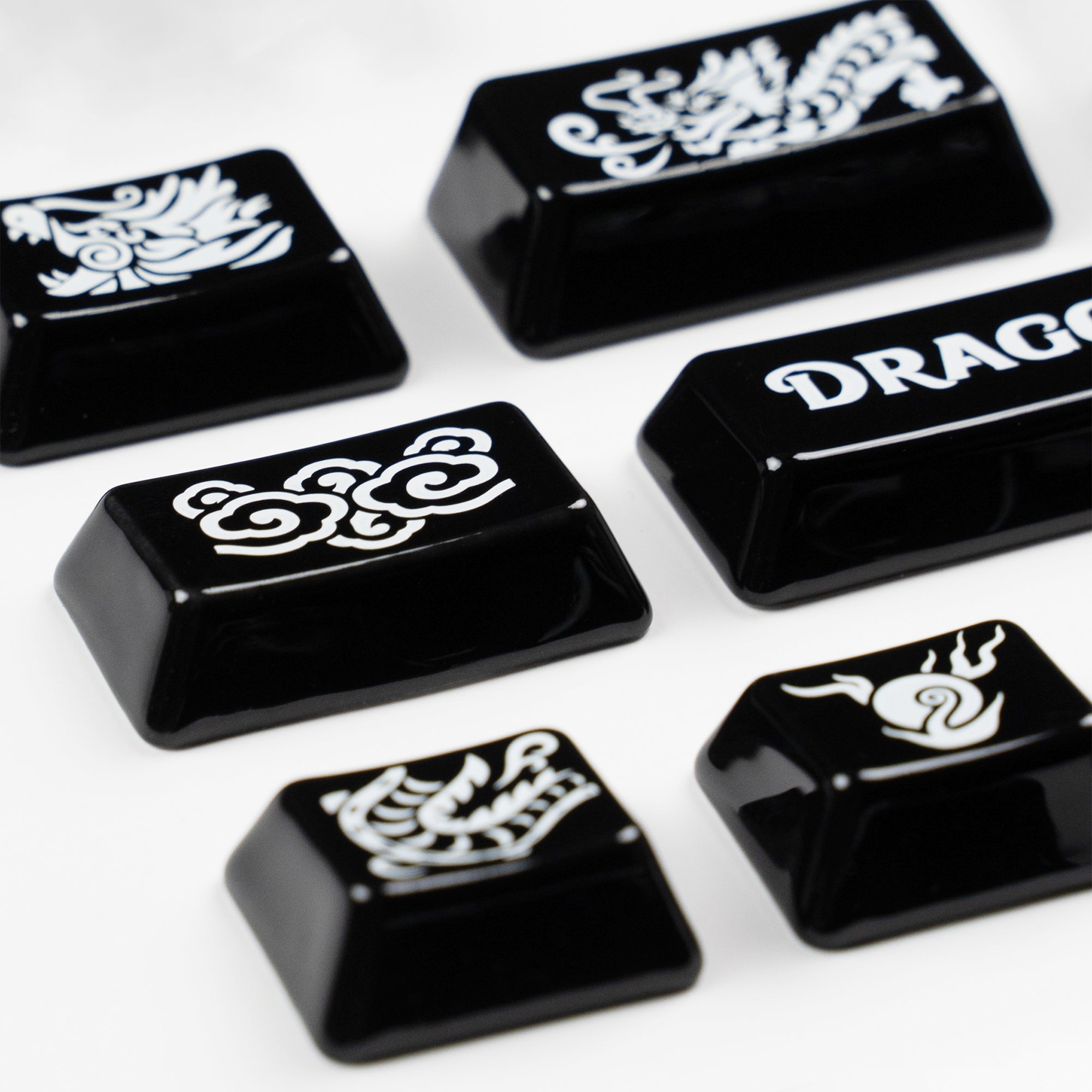 Dragon Novelty Ceramic Keycap Set