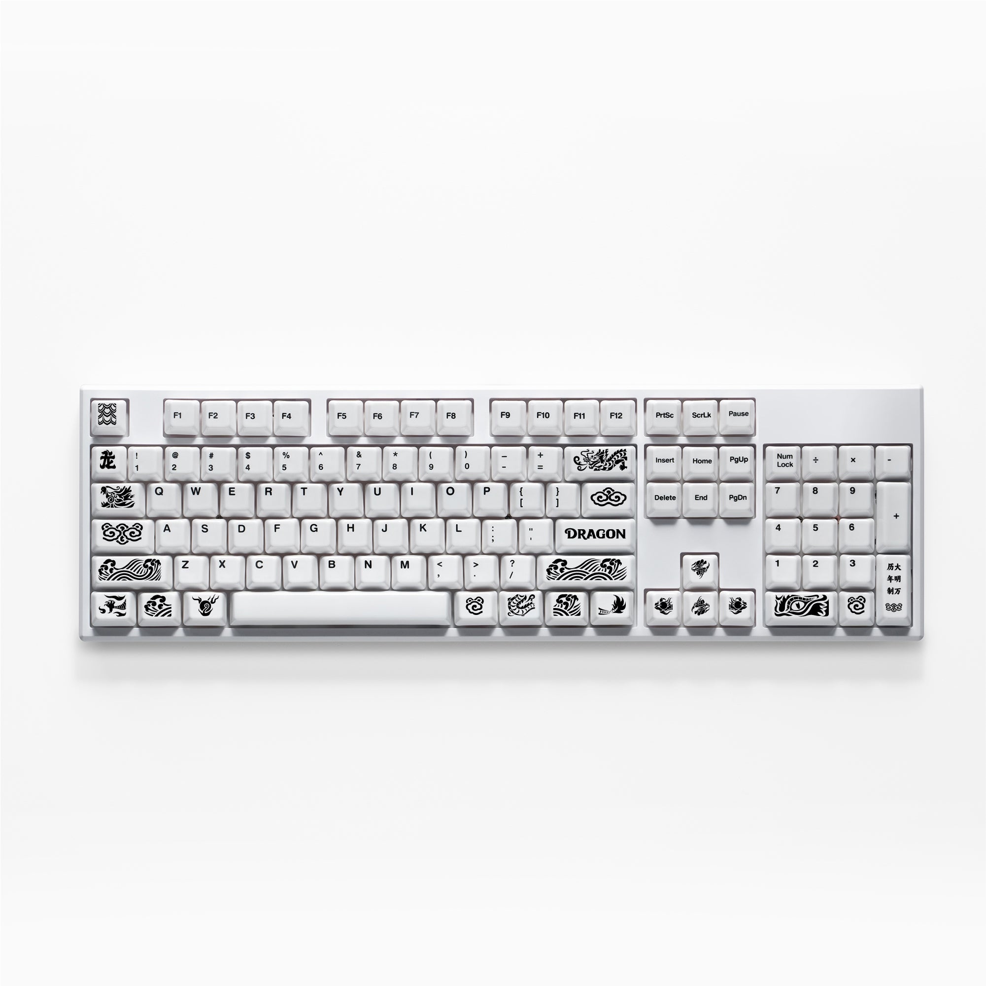 ドラゴンノベルティセラミックキーキャップセット