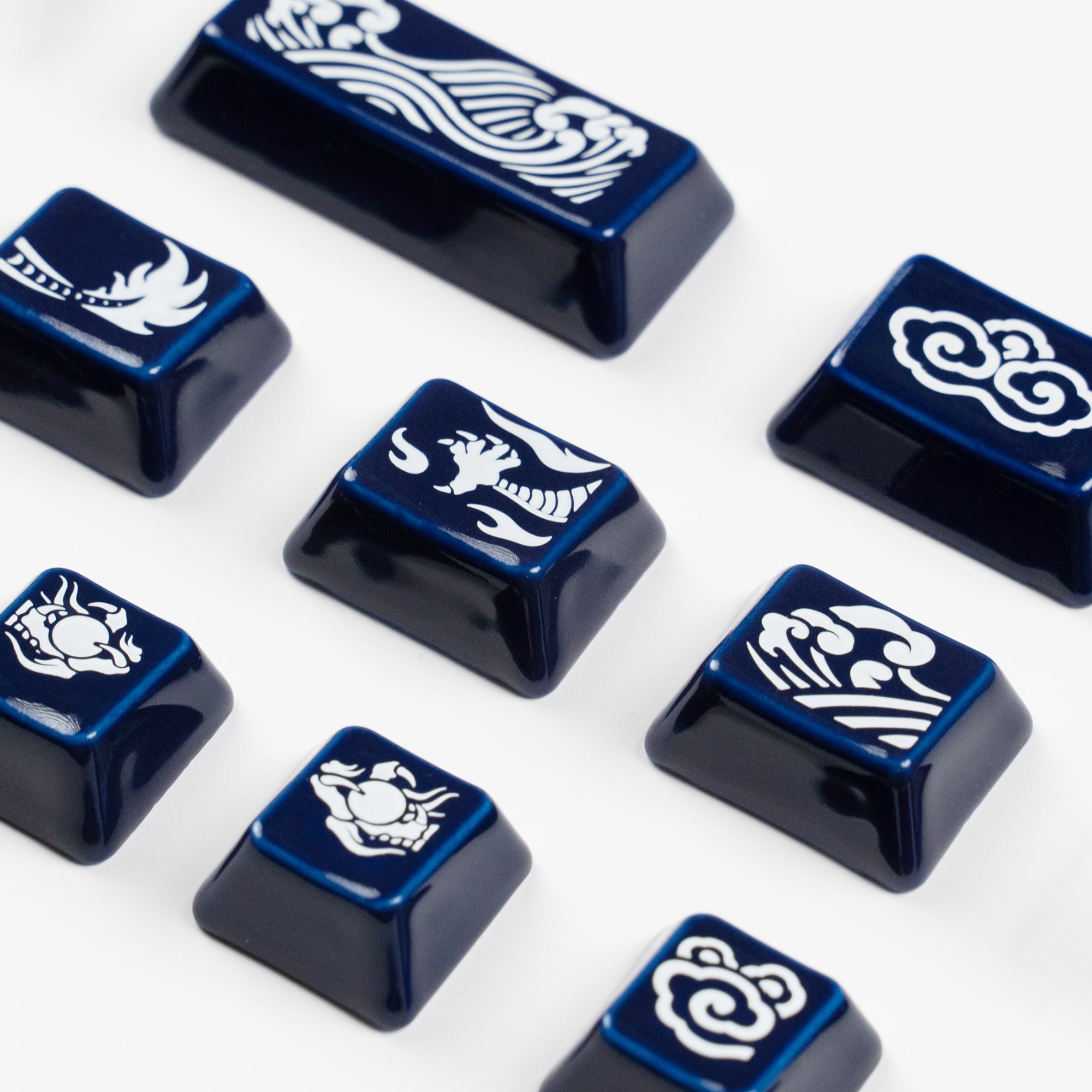 Dragon Novelty Ceramic Keycap Set