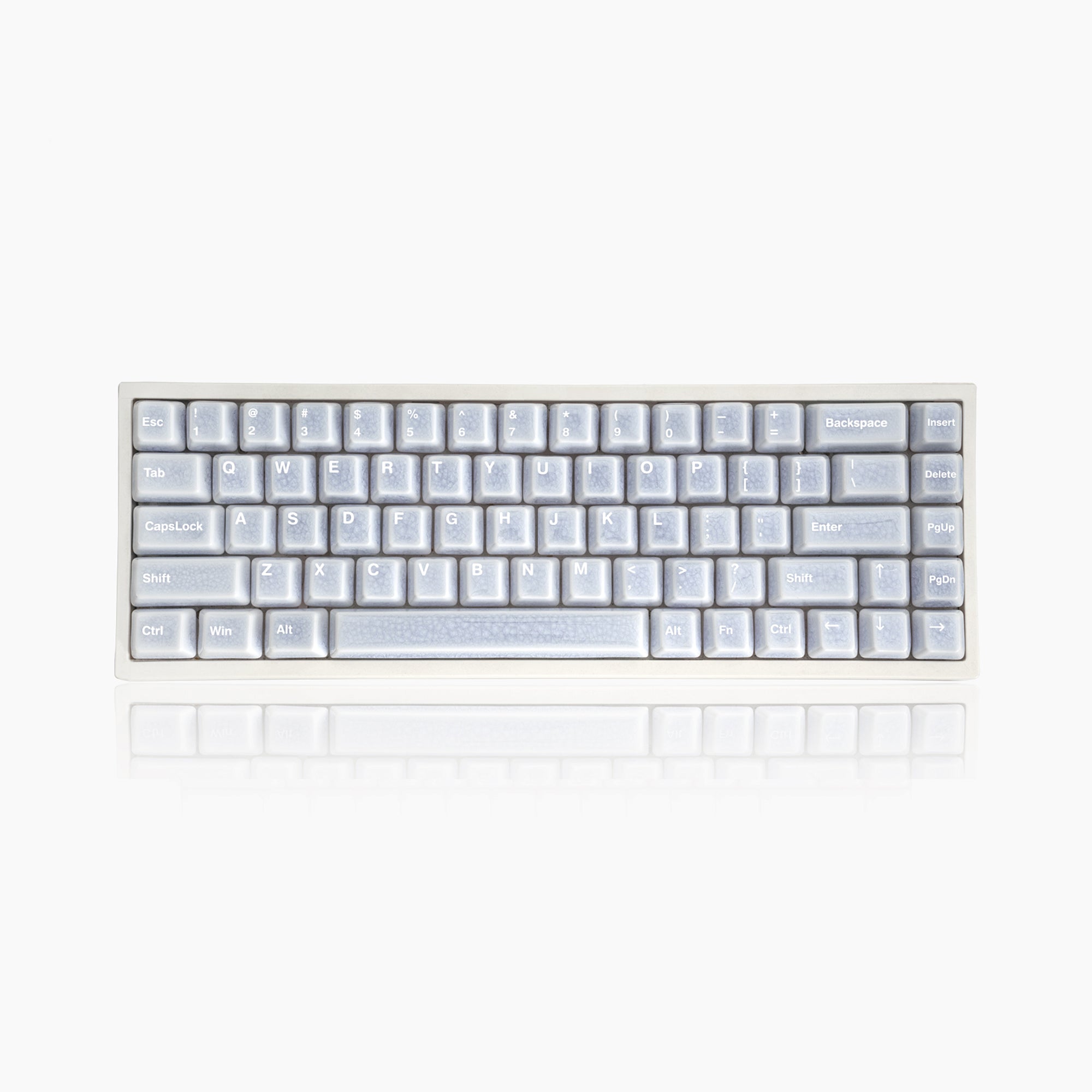 Bộ Keycap Gốm Full Set V2 - Trắng vân nứt