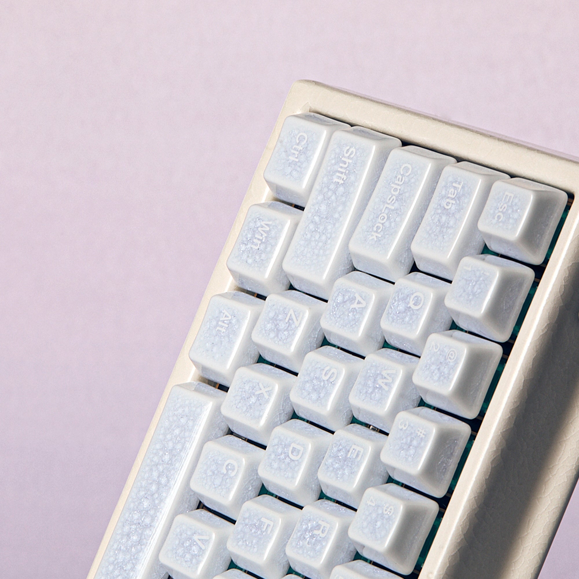 Ceramic Keycap Full Set V2-Purple Crazed