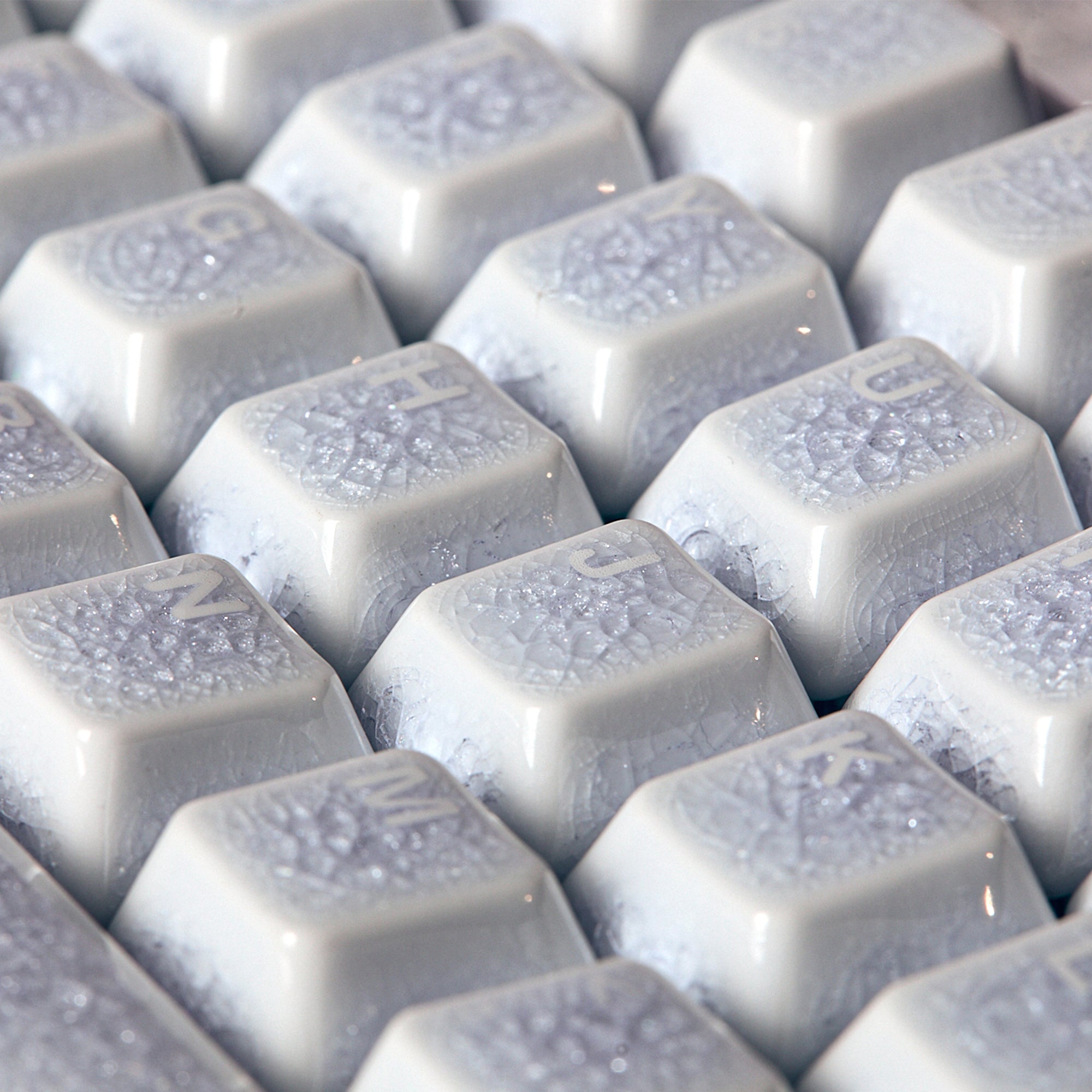 Ceramic Keycap Full Set V2-Purple Crazed