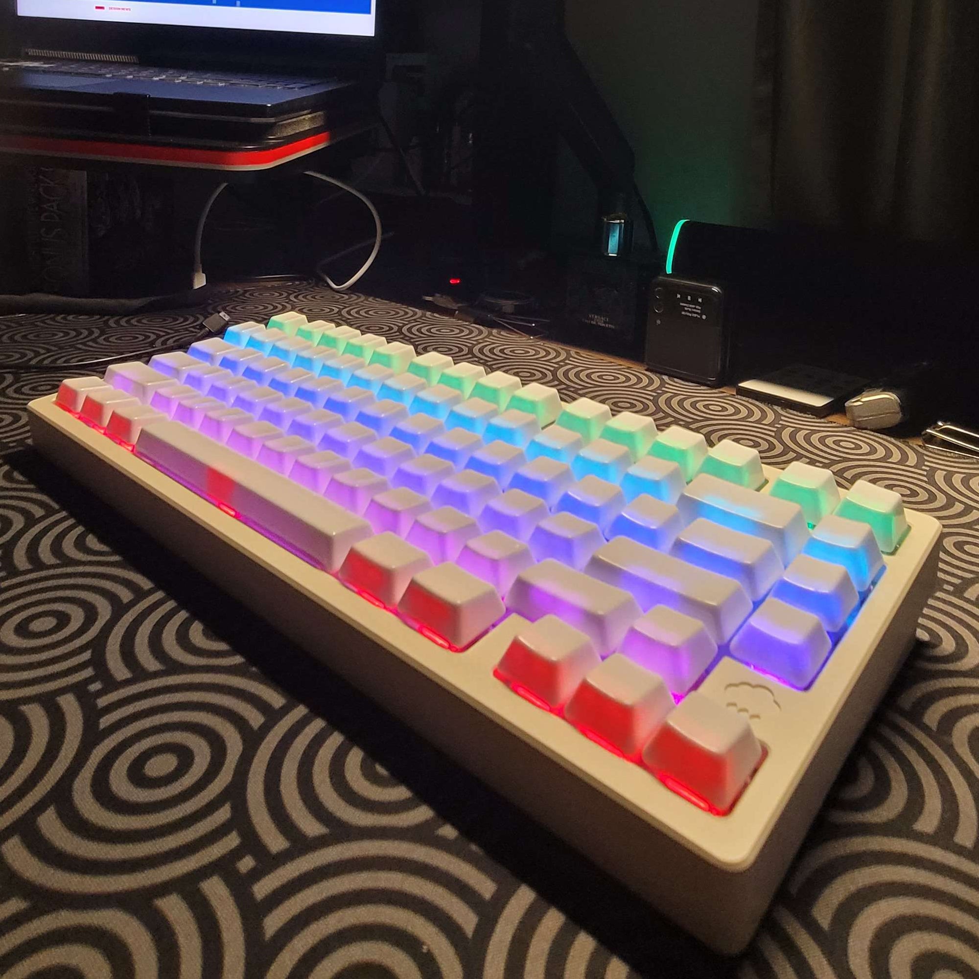 Ceramic Keycap Full Set V2-White